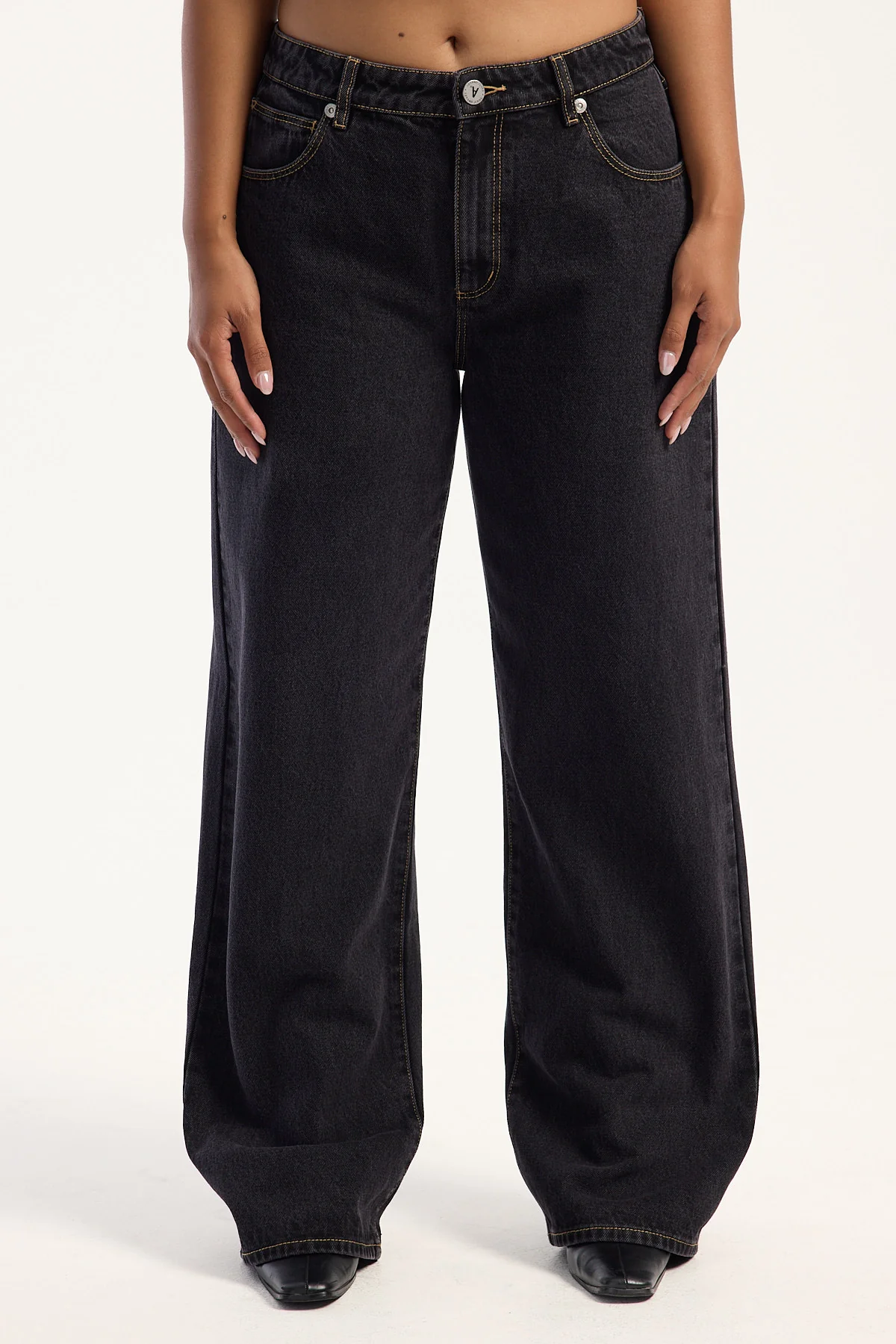 Abrand 95 Mid Baggy Jean Lucy RCY Black - Image 10