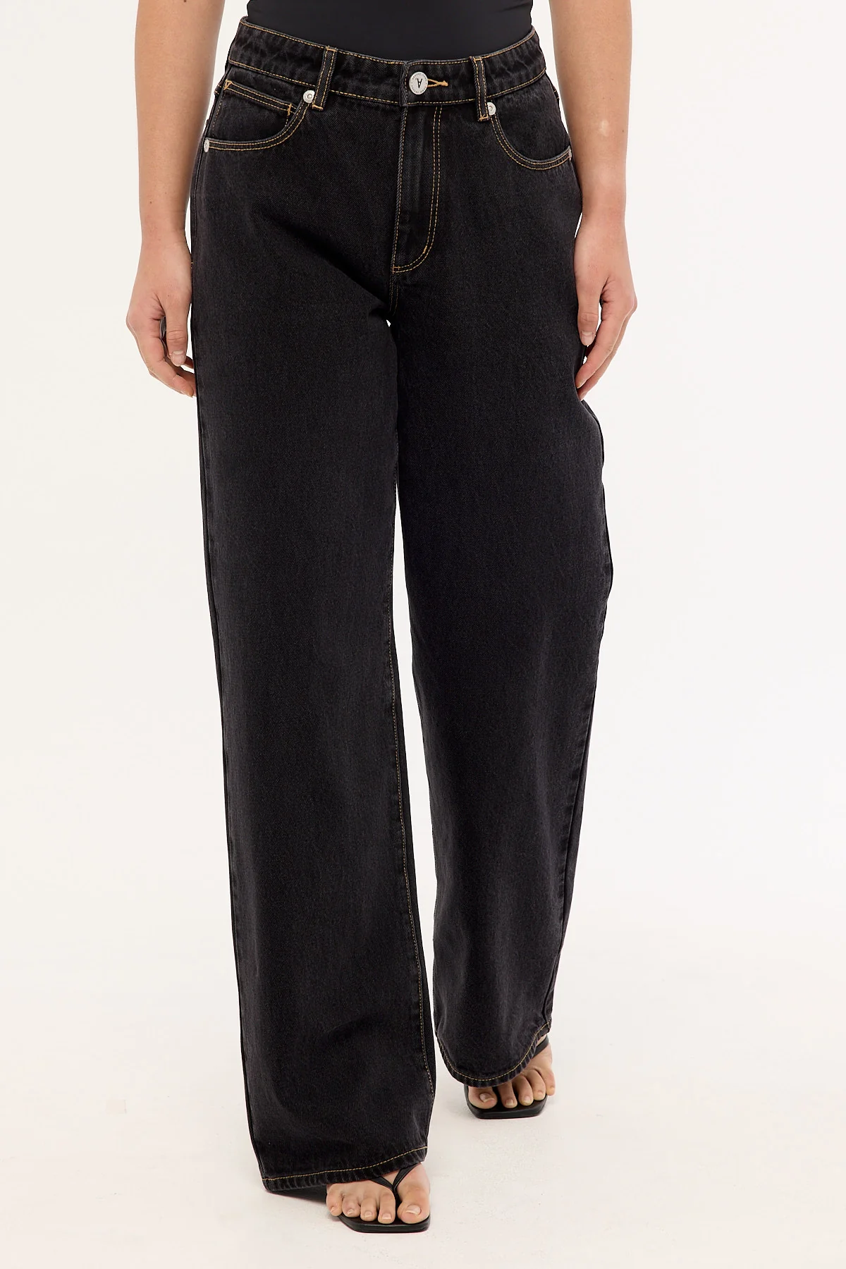 Abrand 95 Mid Baggy Jean Lucy RCY Black - Image 3