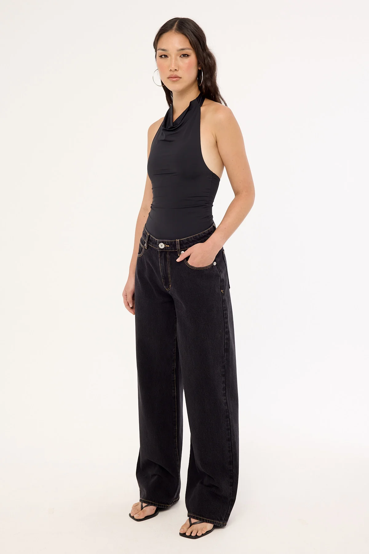 Abrand 95 Mid Baggy Jean Lucy RCY Black - Image 5