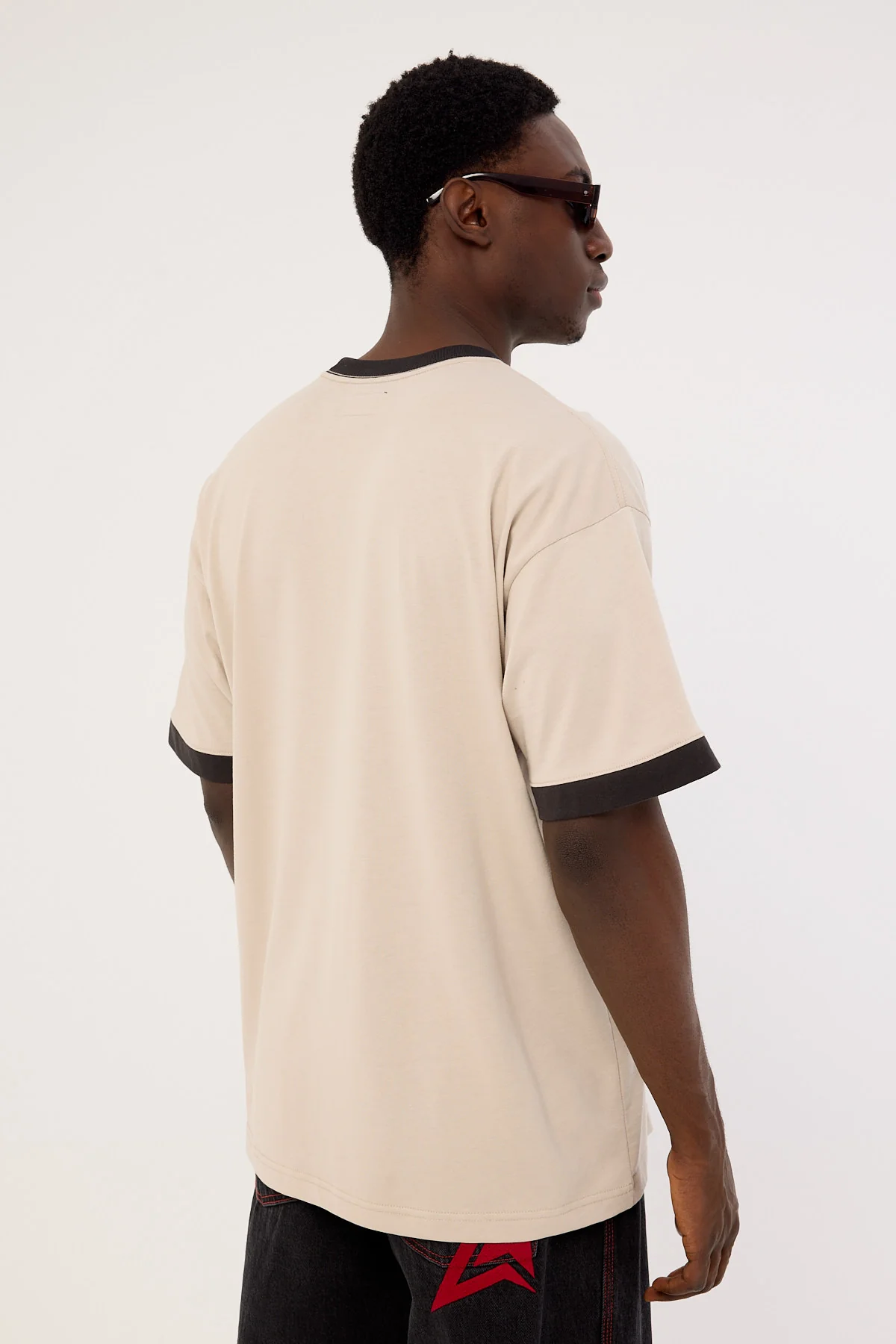 Billabong Script Ringer OG Tee Stone - Image 5