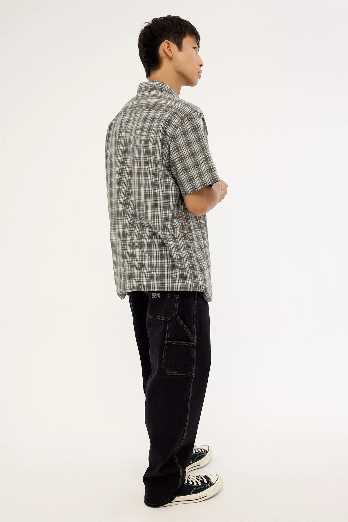 Billabong Smoko Baggy Denim Jean Washed Black - Image 6