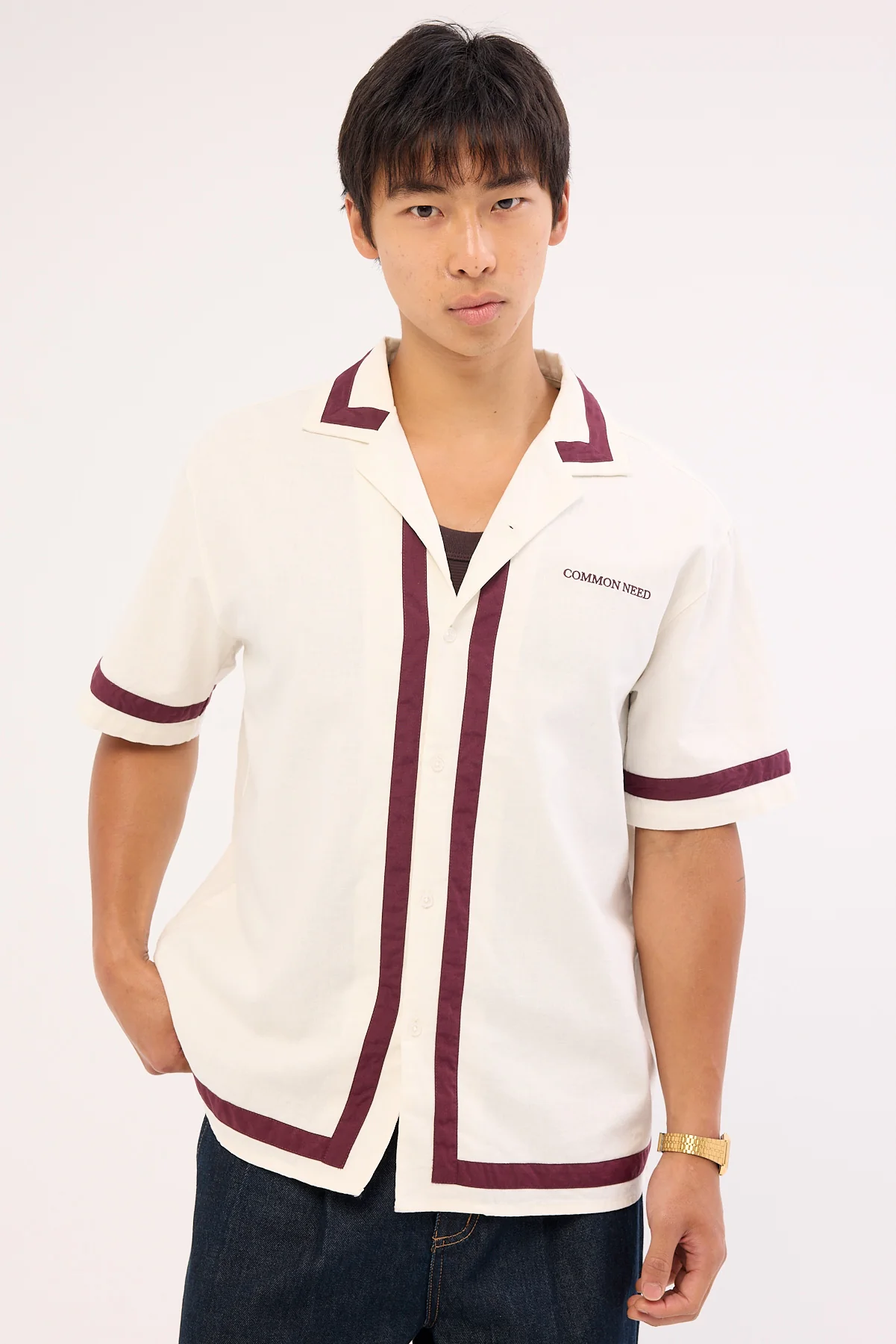 Common Need Dynasty Resort Shirt Ecru - Image 2