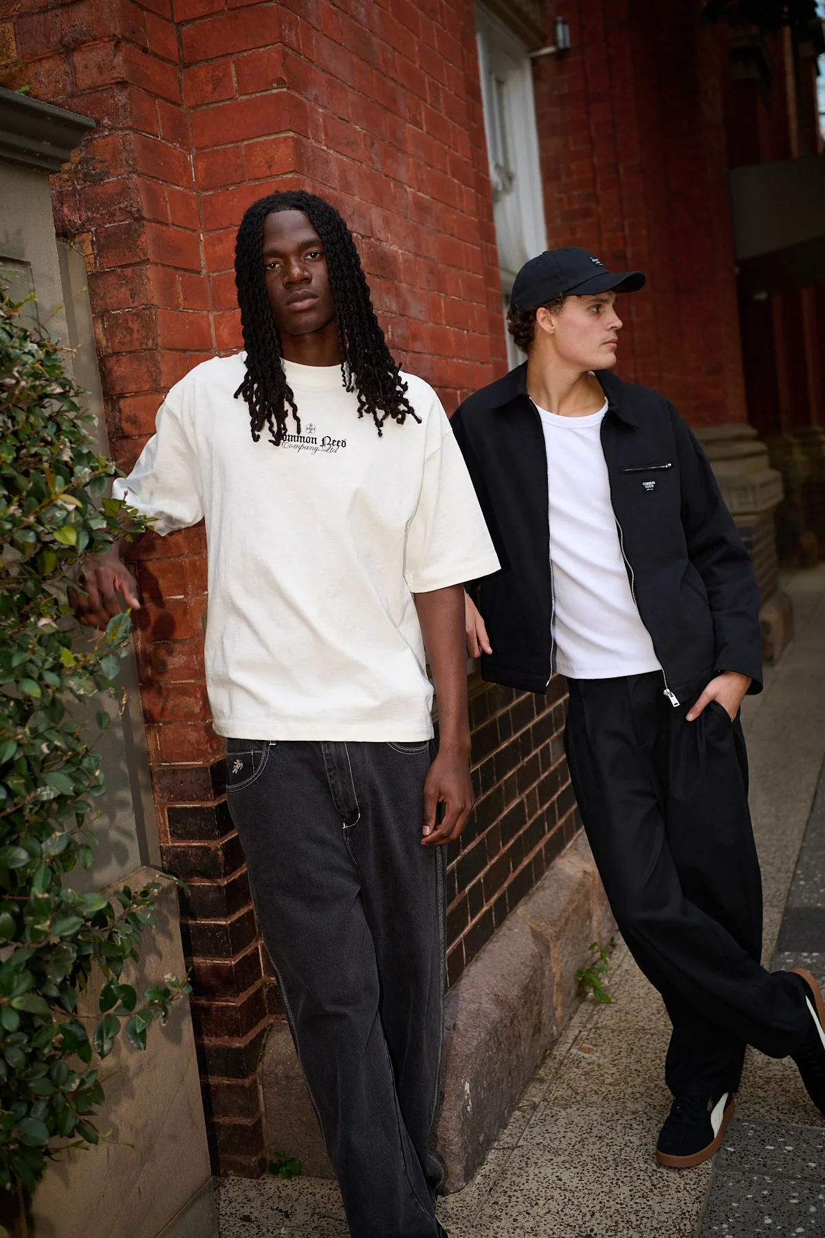 Common Need Emboss Heavyweight Slub Easy Tee Off White - Image 5