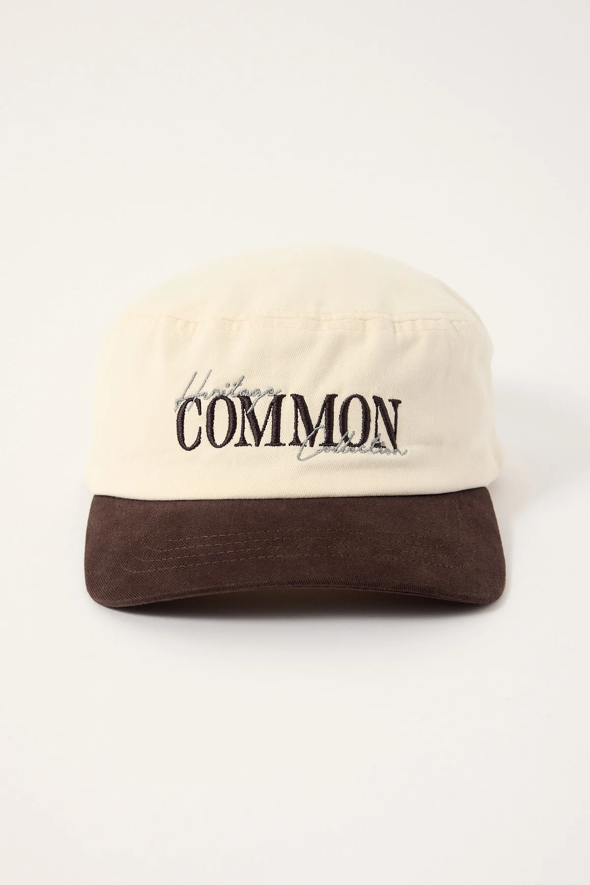 Common Need Holloway Painter Cap Off White