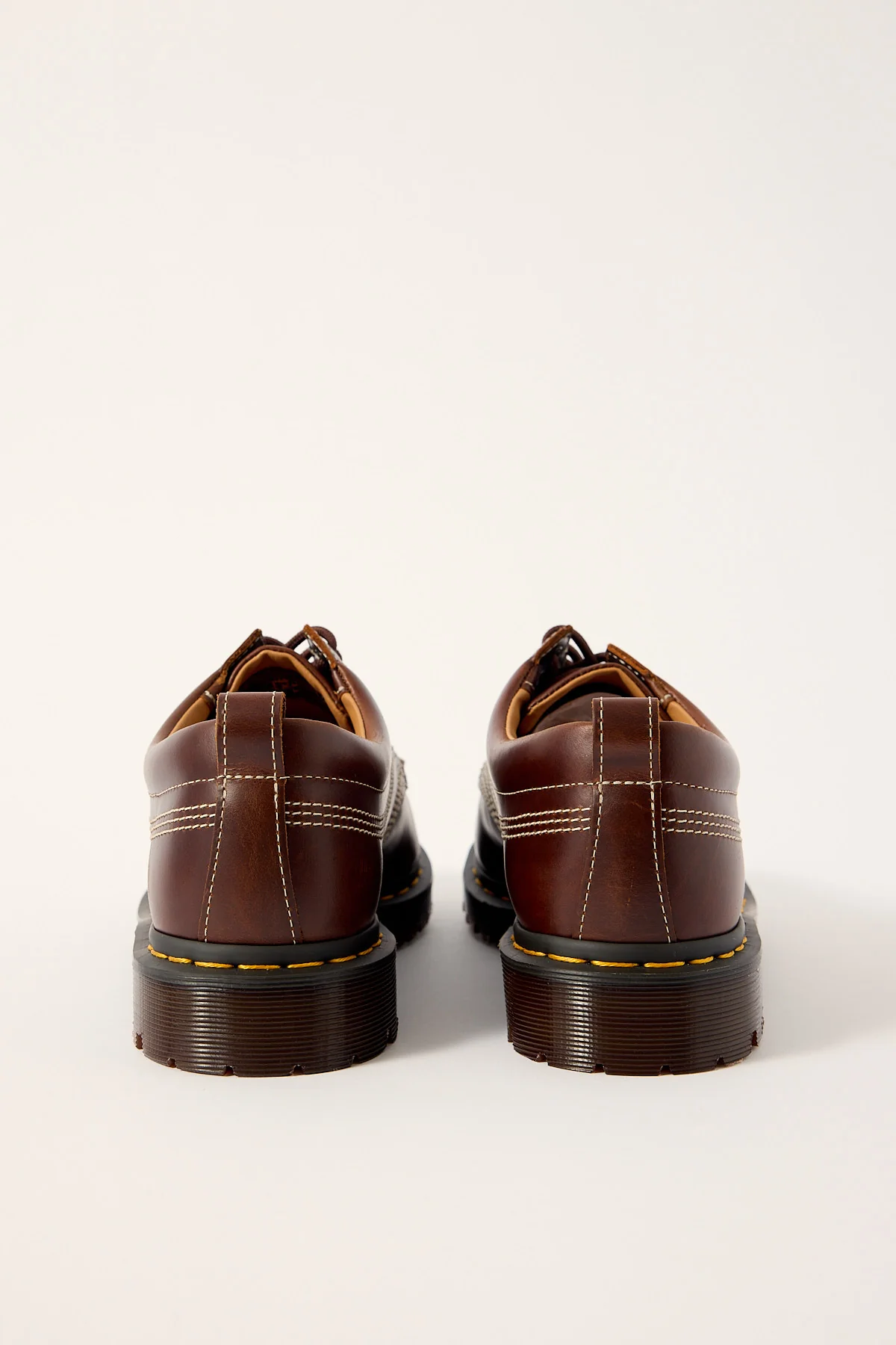 Dr Martens Lowell 4 Eye Shoe Butterscotch - Image 5