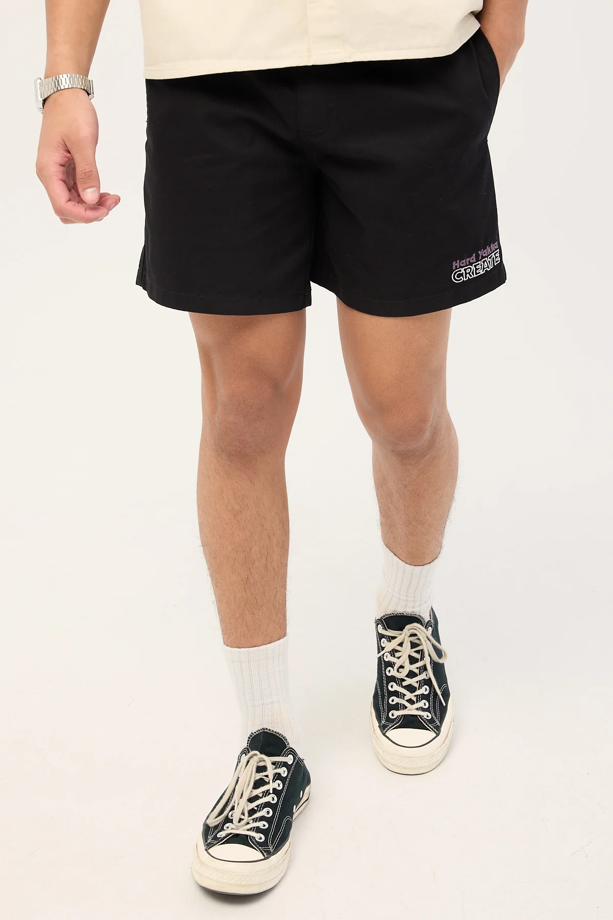 Hard Yakka Create HYC Rugby Short Black - Image 2