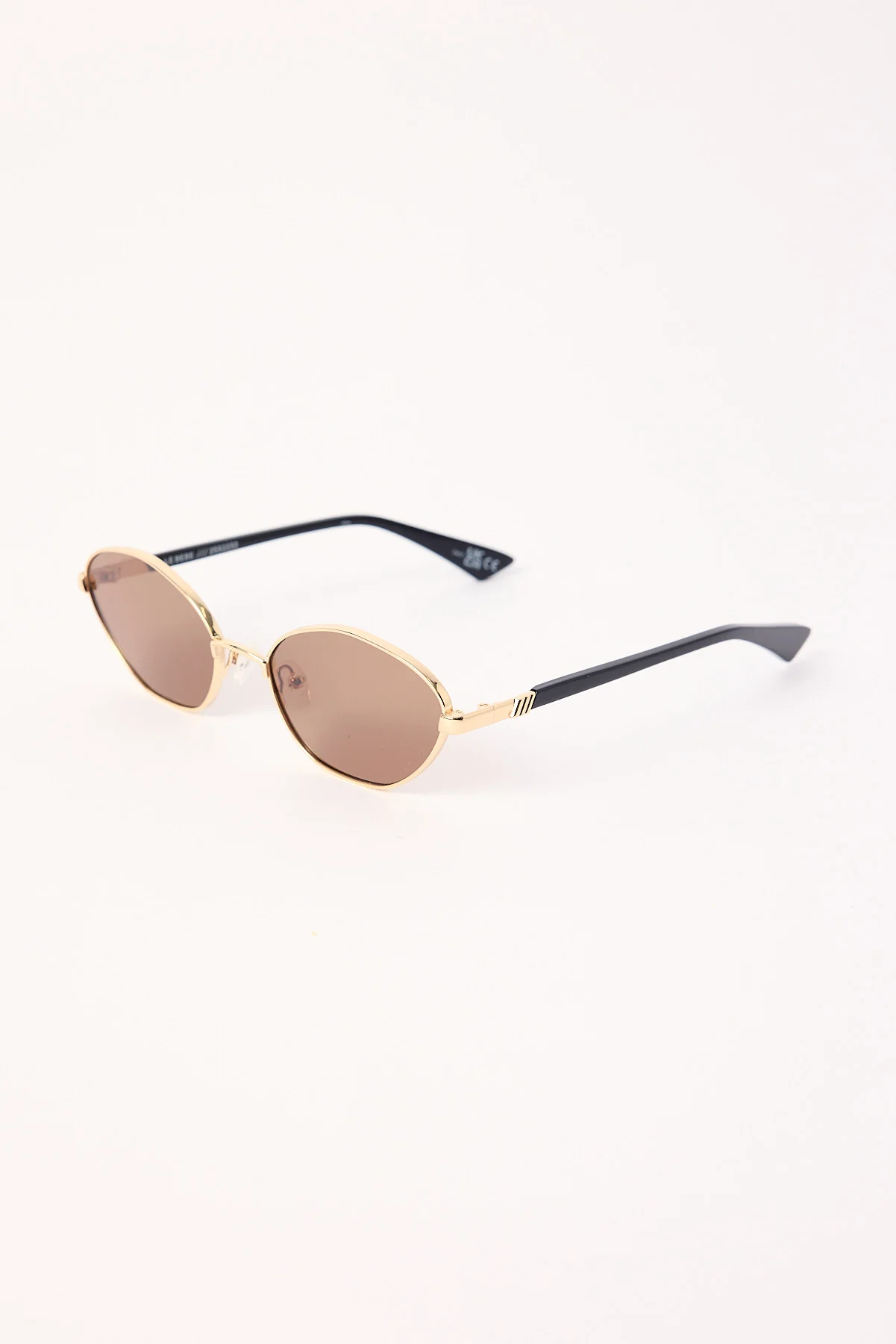 Le Specs Le Bebe Gold Brown Mono - Image 2