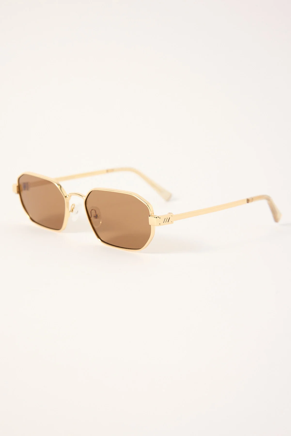 Le Specs Mythic Gold/Light Brown Mono - Image 2