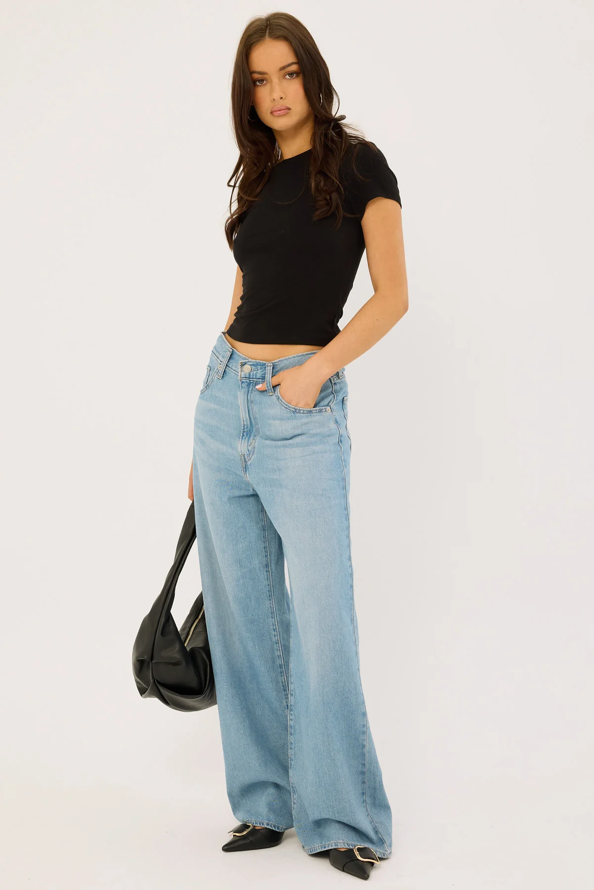 Levi's Cinch Baggy Jean Invested Indigo - Image 3