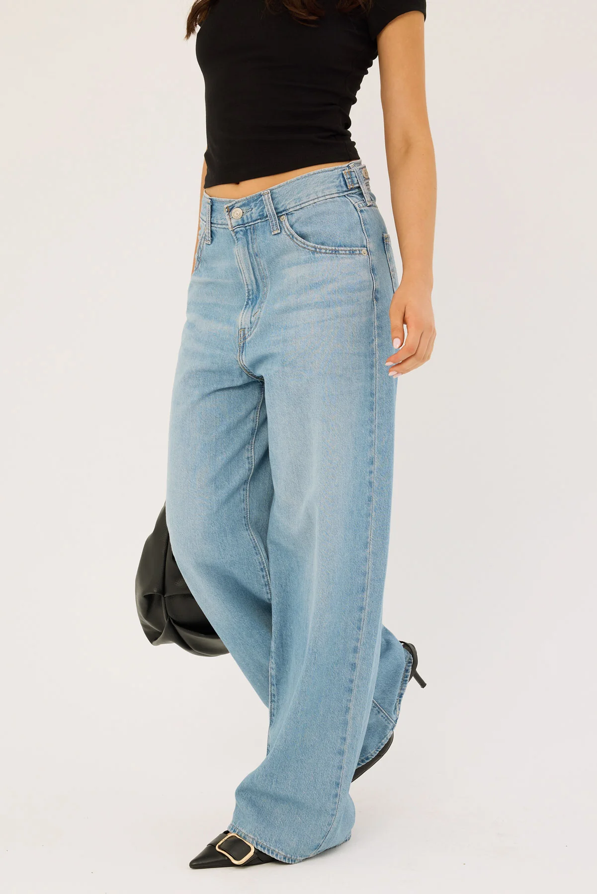 Levi's Cinch Baggy Jean Invested Indigo - Image 4