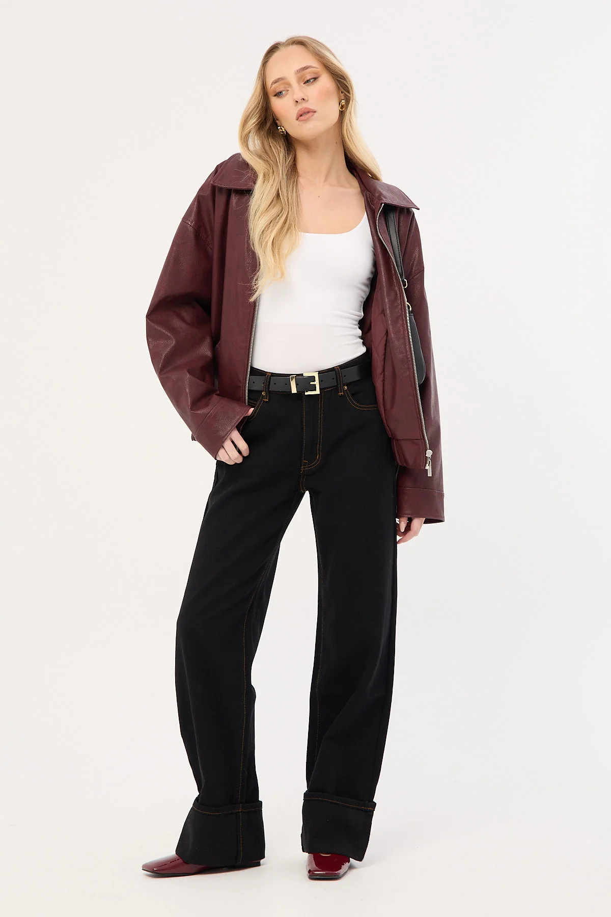 Lioness Top Model Jean Cuffed Onyx - Image 2