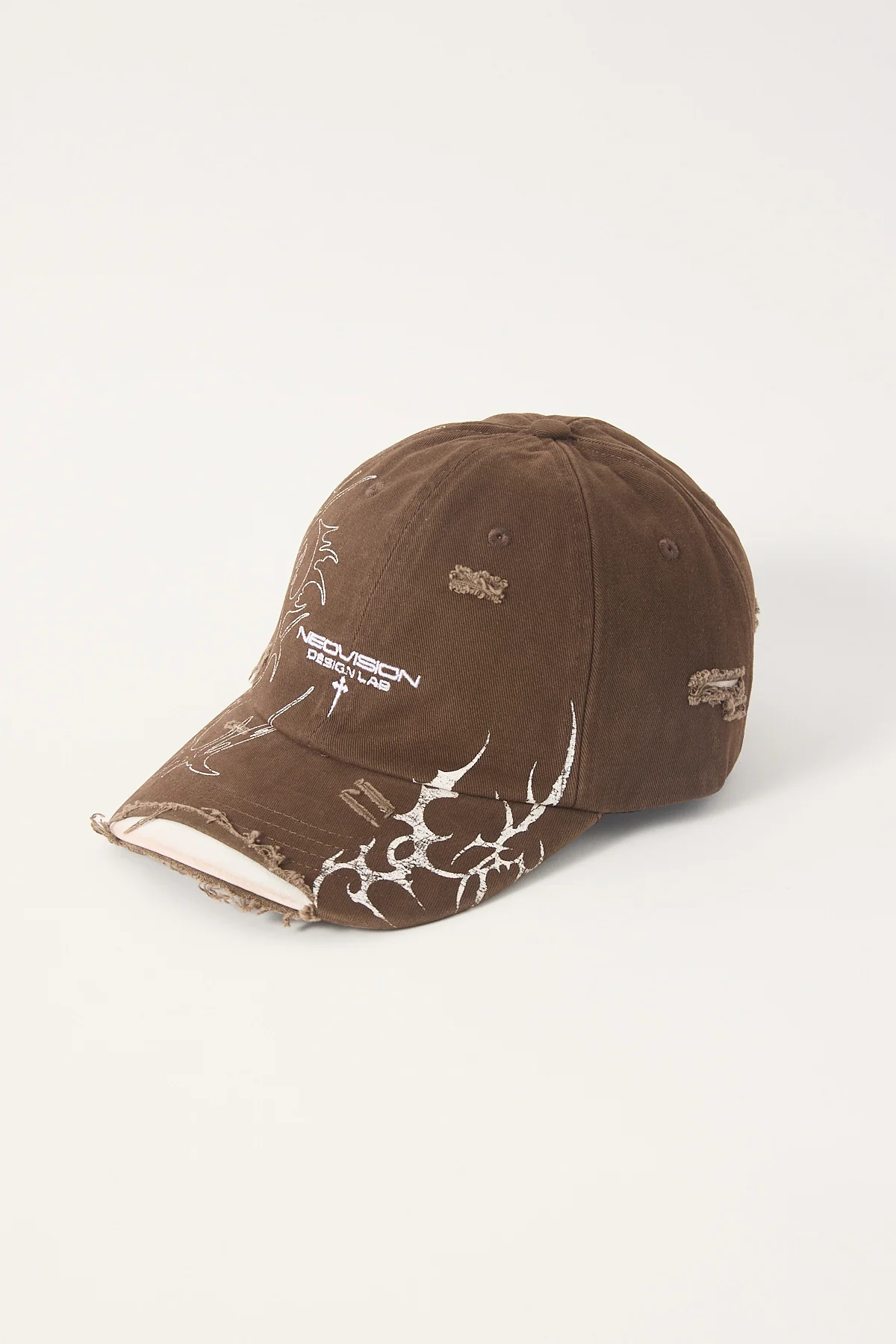 Neovision Ashborne Distressed Dad Cap Washed Brown - Image 3
