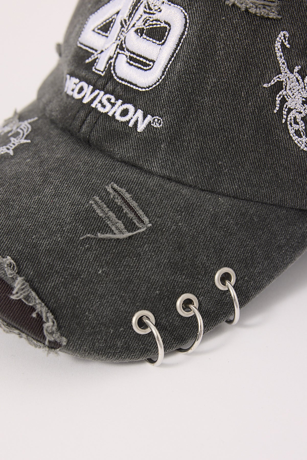 Neovision Flash Dad Cap Washed Black - Image 3