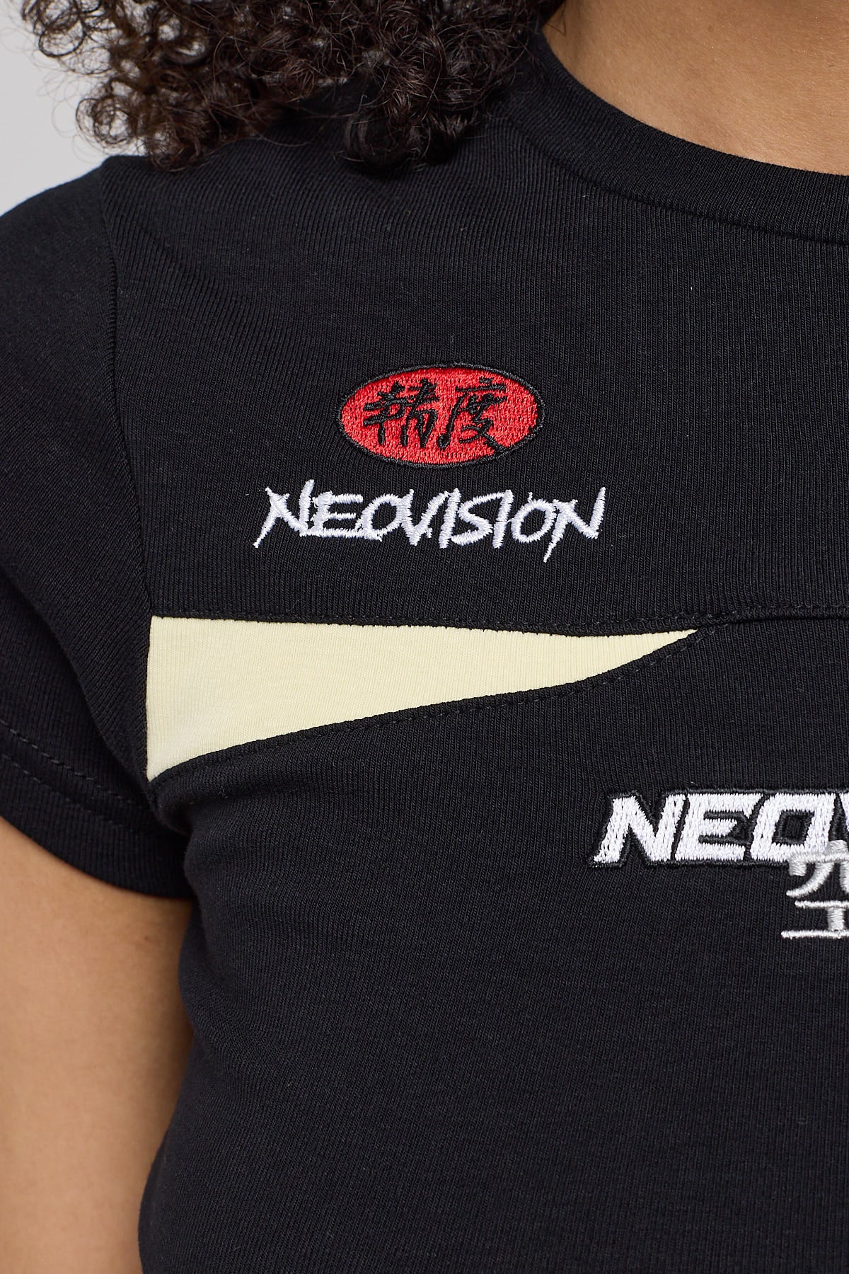 Neovision Interval Baby Tee Asphalt - Image 4