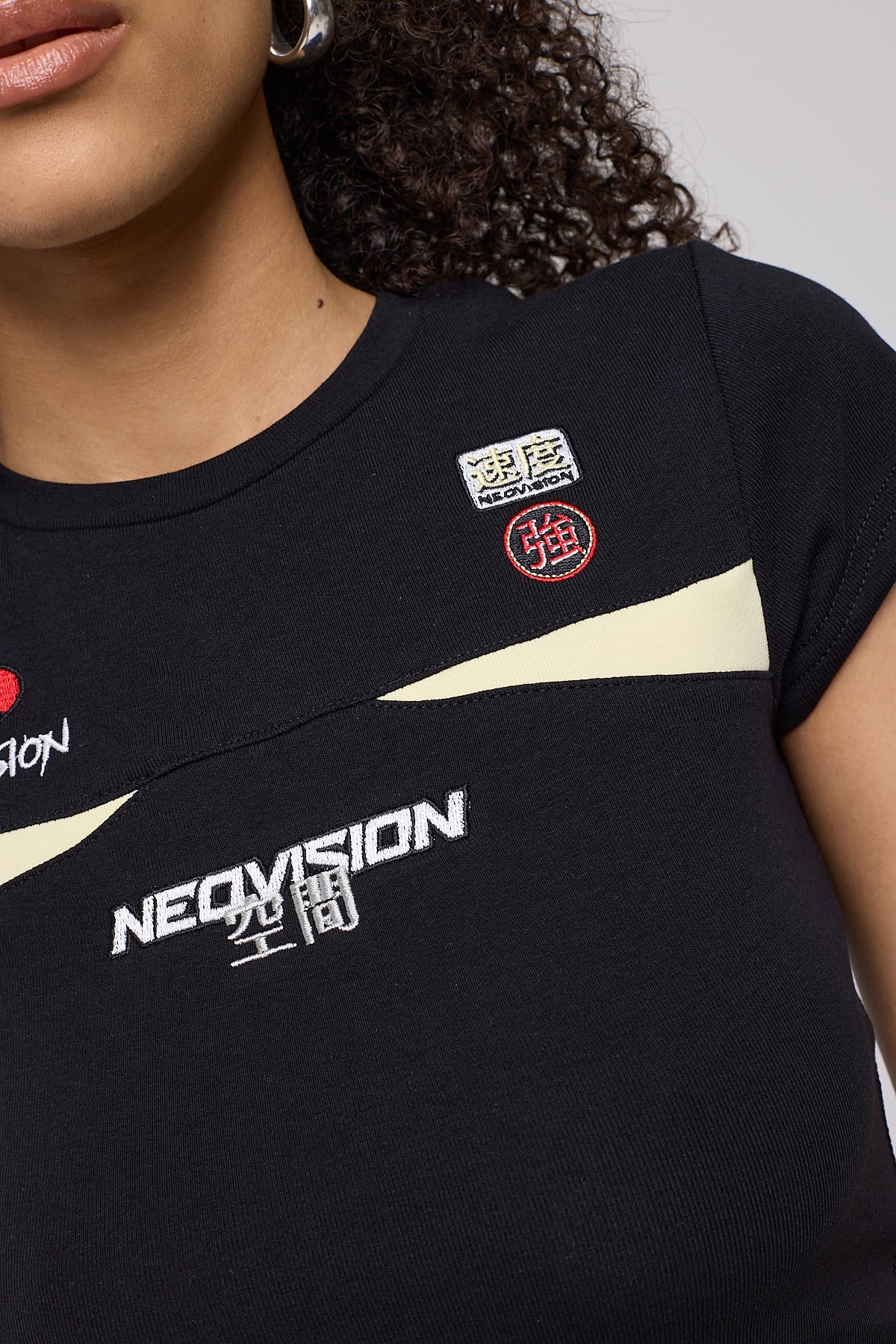 Neovision Interval Baby Tee Asphalt - Image 5
