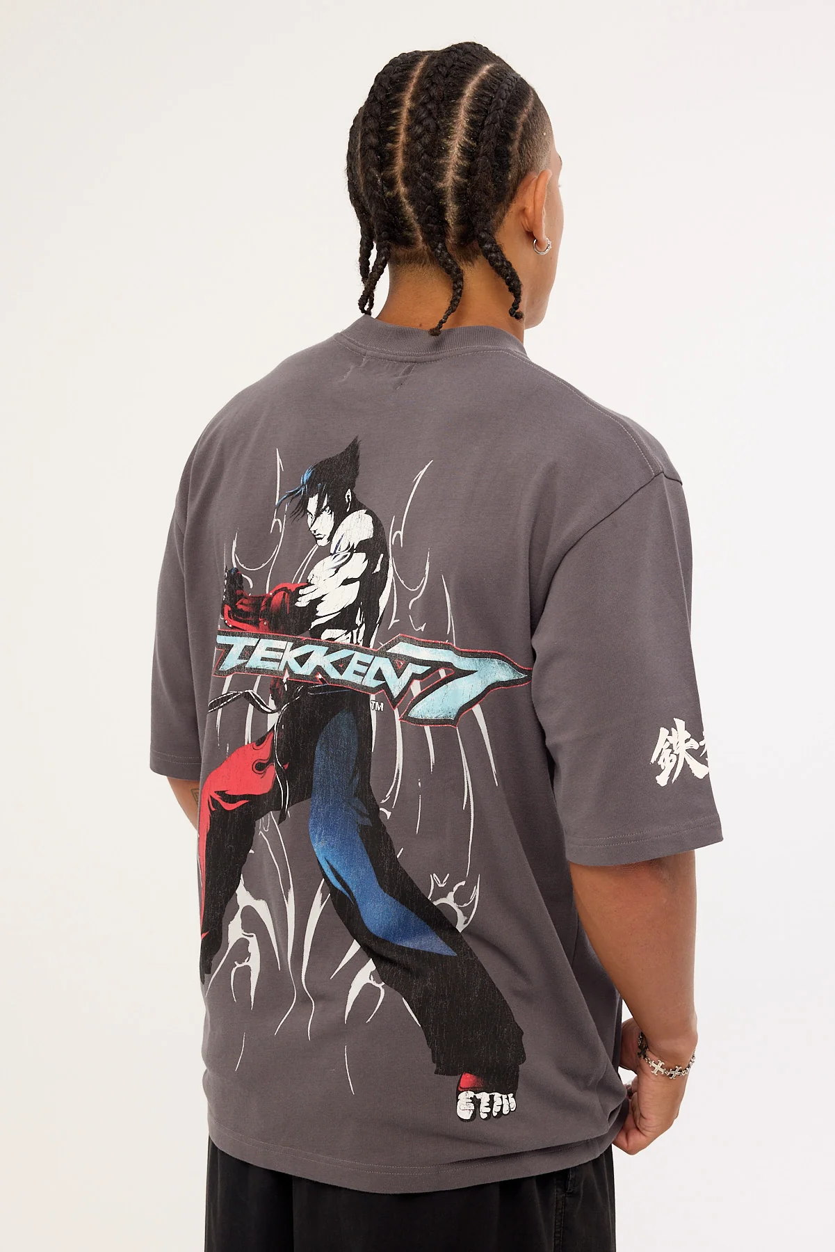 Neovision Jin Tribal Street Super Heavy Tee Asphalt - Image 5