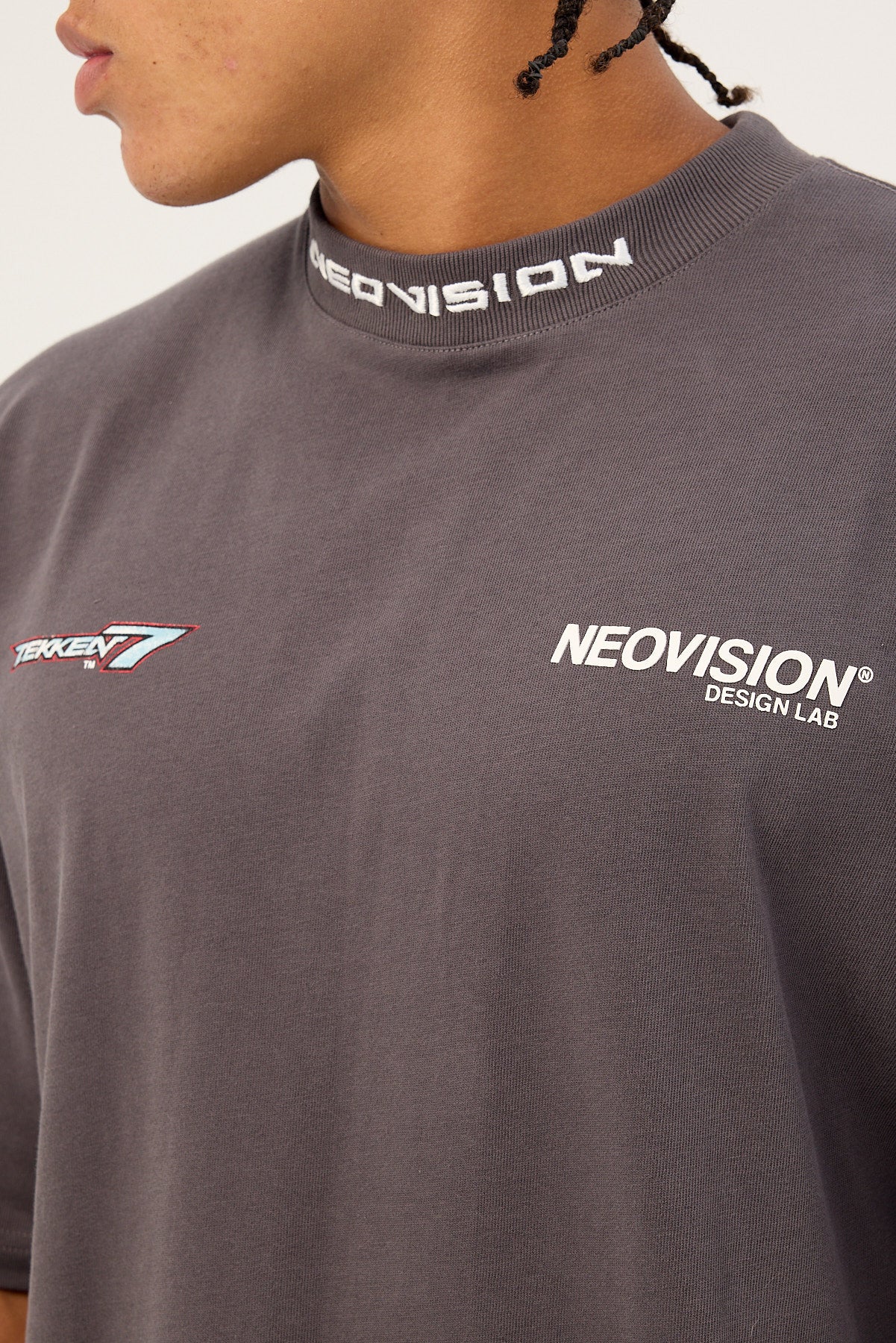Neovision Jin Tribal Street Super Heavy Tee Asphalt - Image 6
