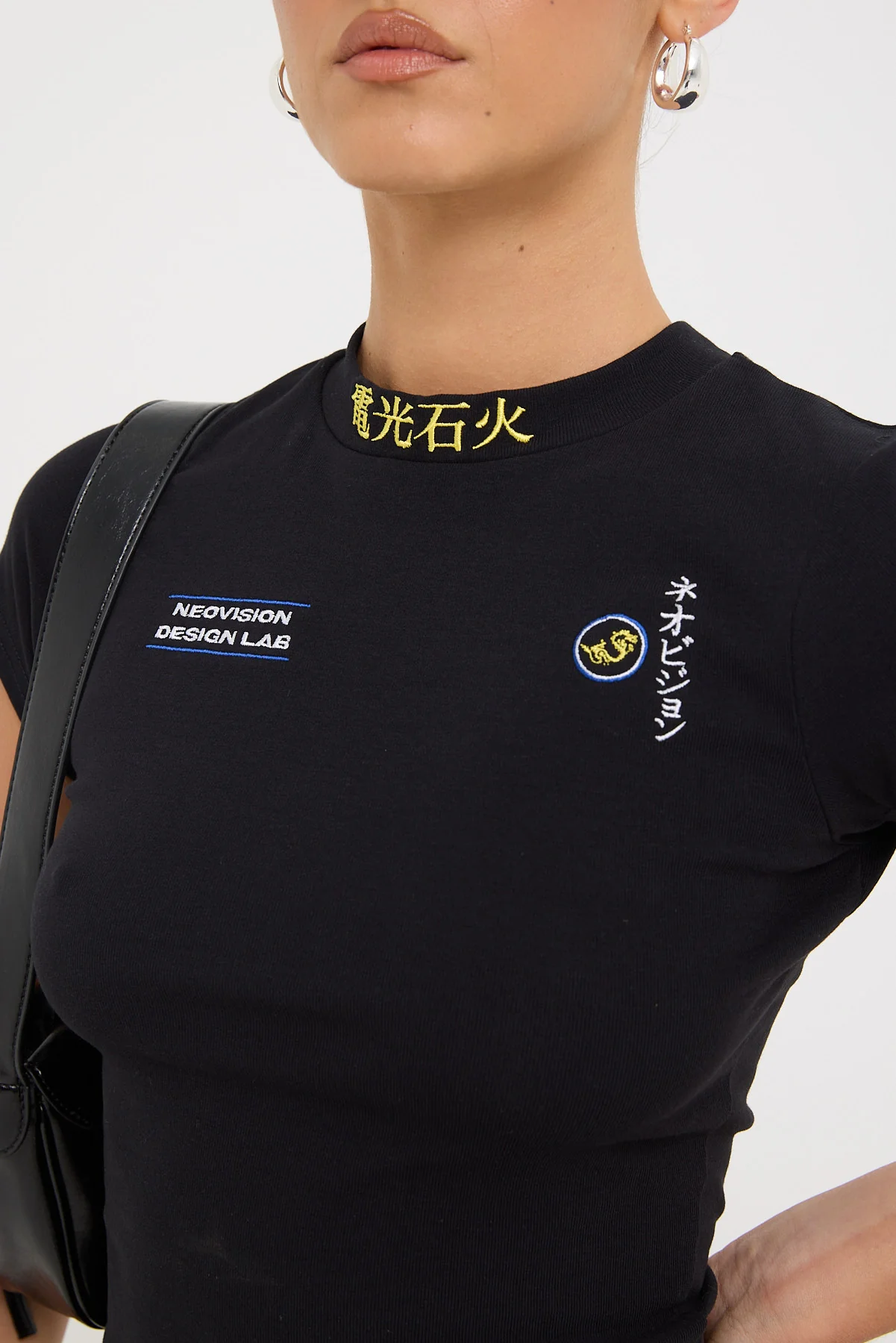 Neovision Lightning Baby Tee Black - Image 3