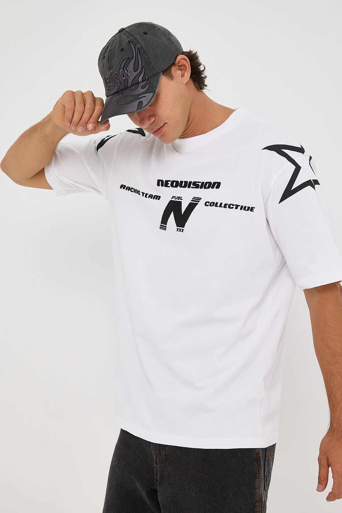 Neovision Modulate Oversize Super Heavy Tee White - Image 6