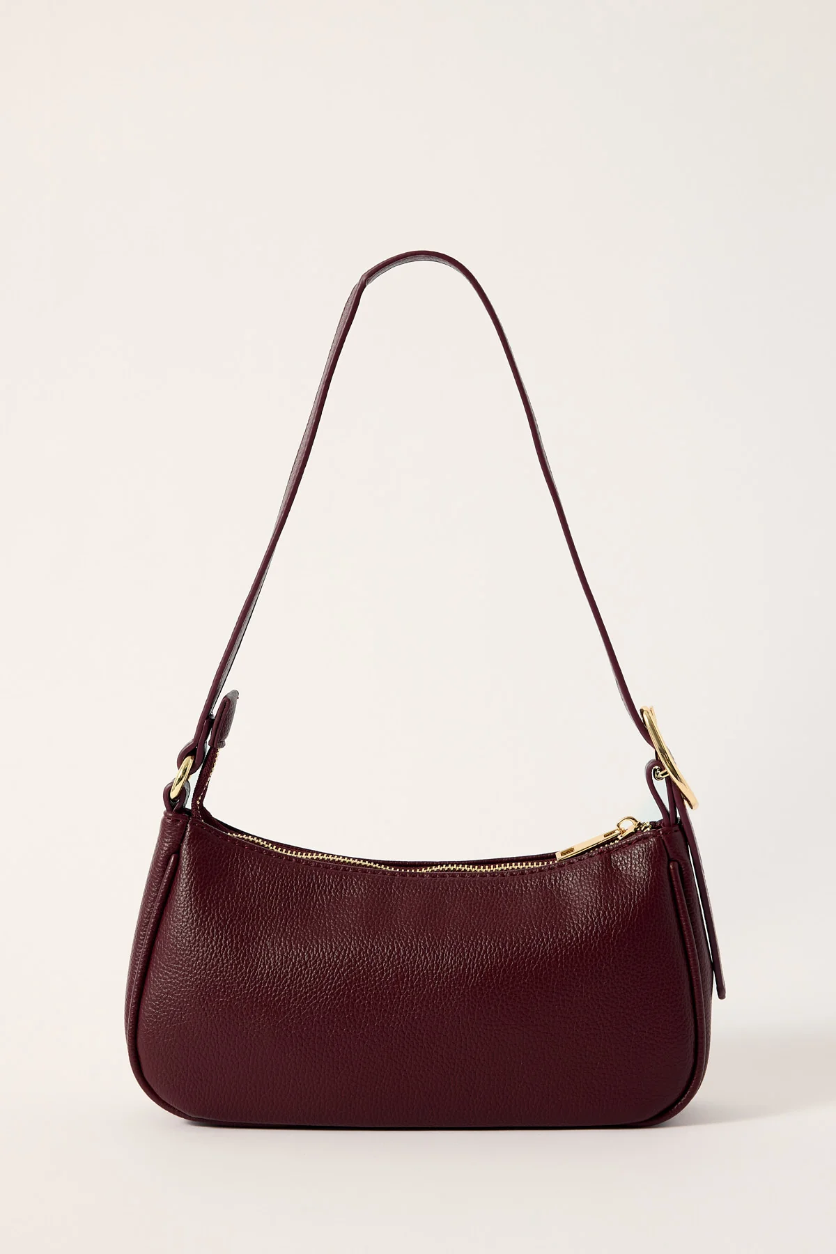 Peta + Jain JESABEL SHOULDER BAG Burgundy Pebble - Image 4