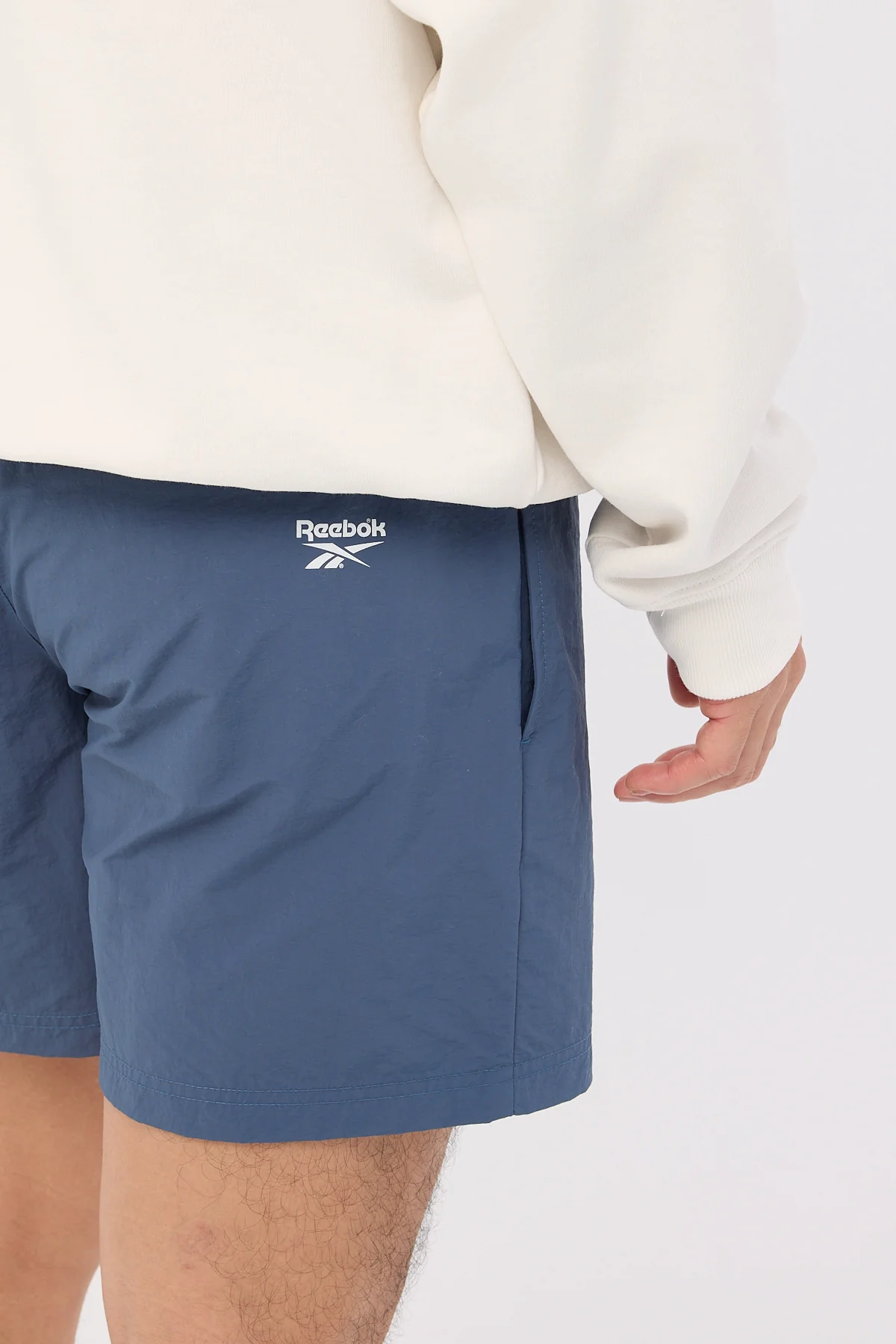 Reebok Global Woven Shorts Sea Blue - Image 7