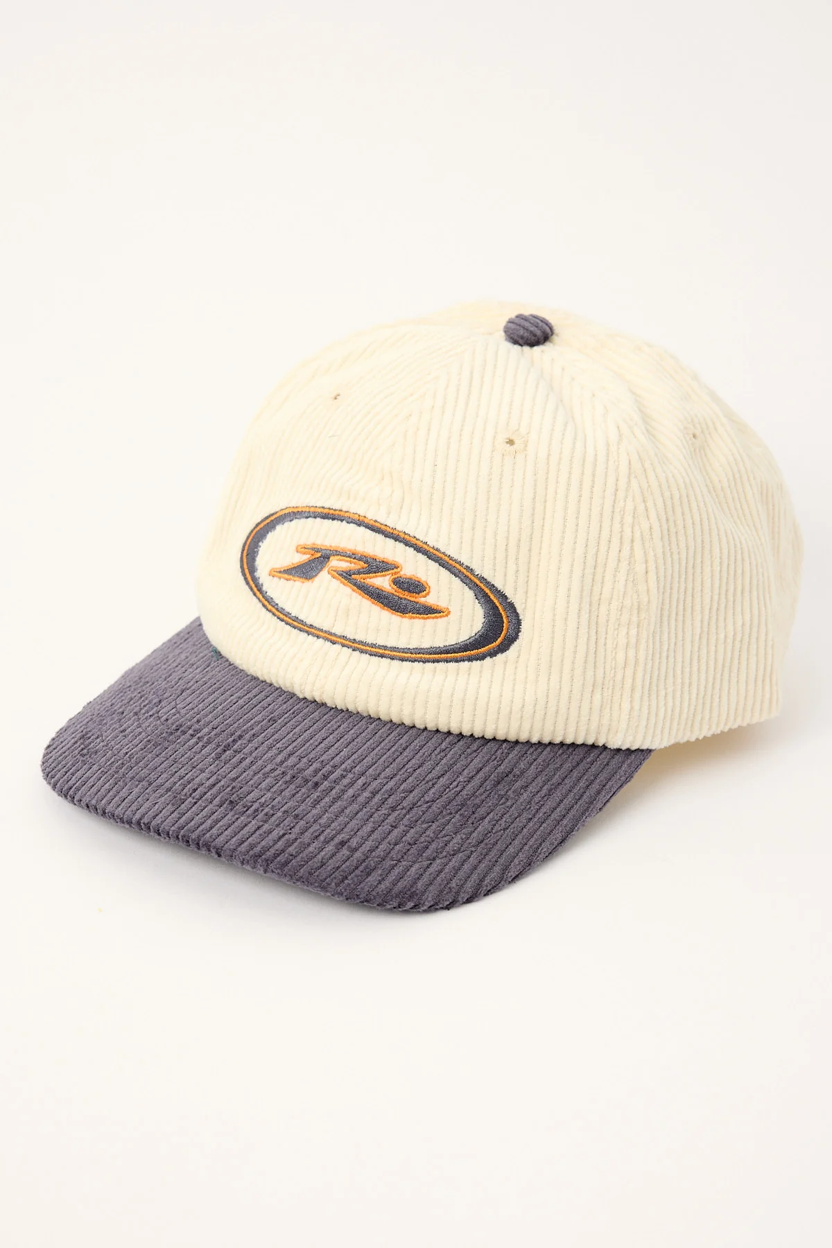 Rusty Orbit Cord Six Panel Cap Coal - Image 3