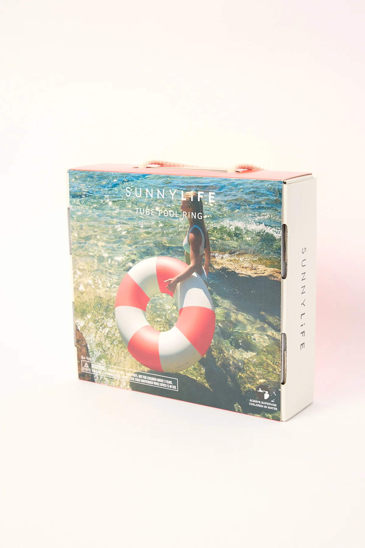 Sunnylife Tube Pool Ring Tomato Red