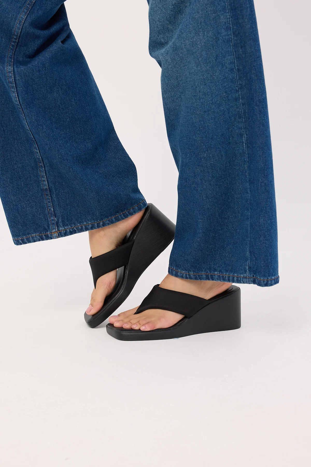 Therapy Lem Wedge Heel Black - Image 5