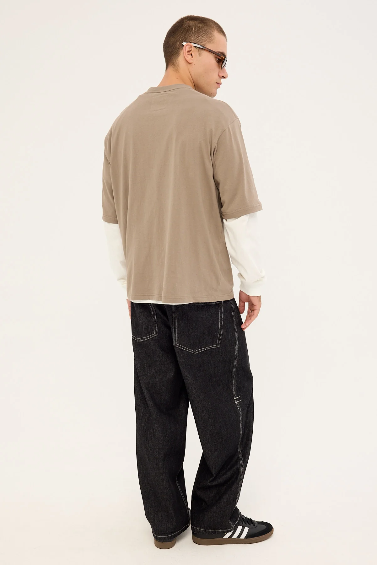 Thrills Biggest Slacker Jean Raw Black - Image 5
