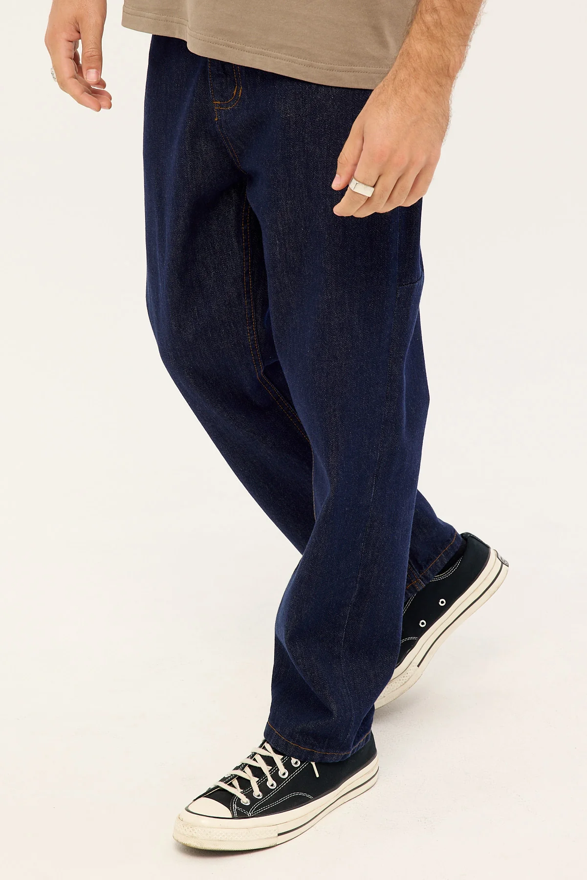 Thrills Slacker Straight Jean Raw Indigo - Image 3