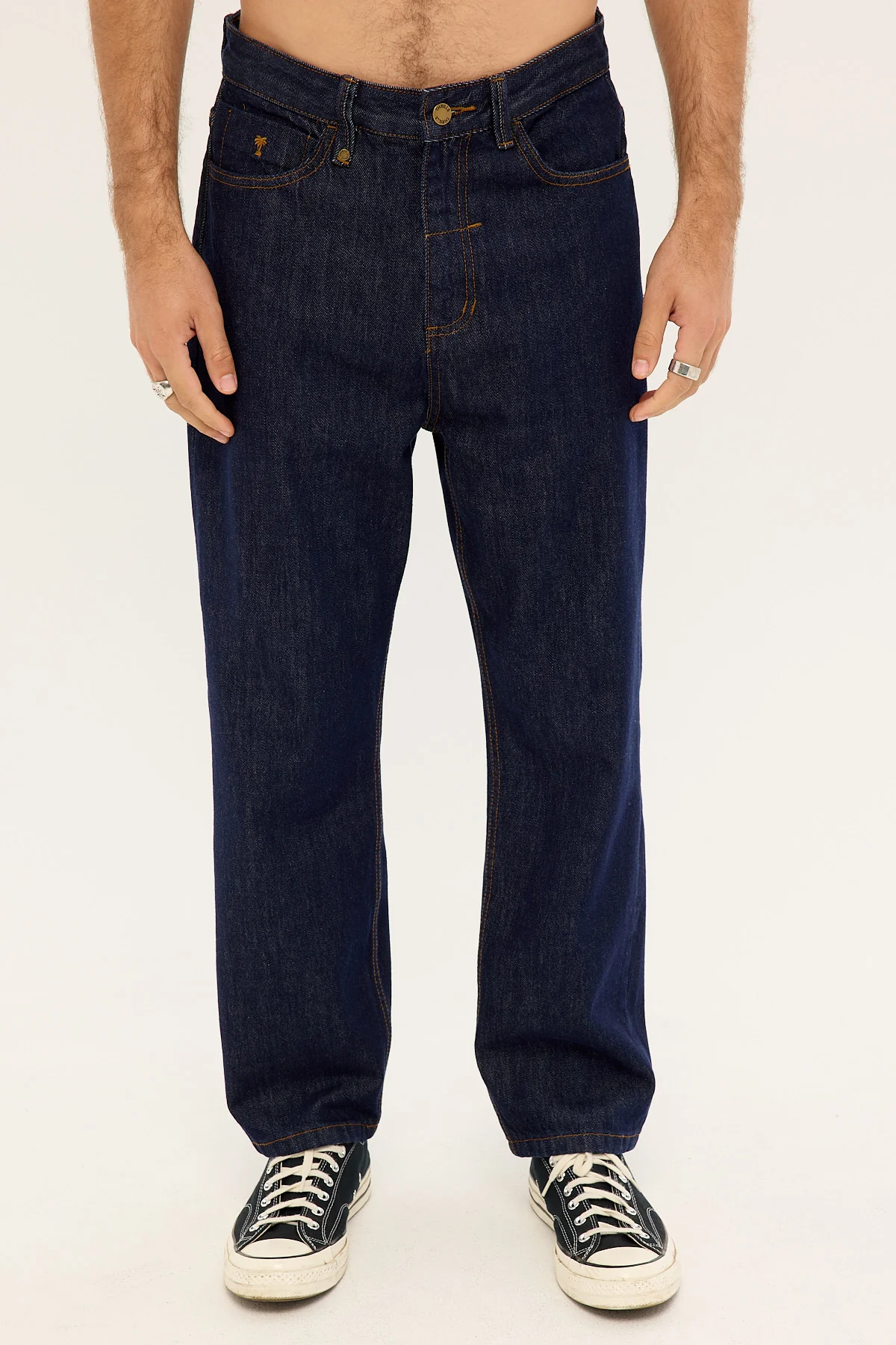 Thrills Slacker Straight Jean Raw Indigo - Image 6