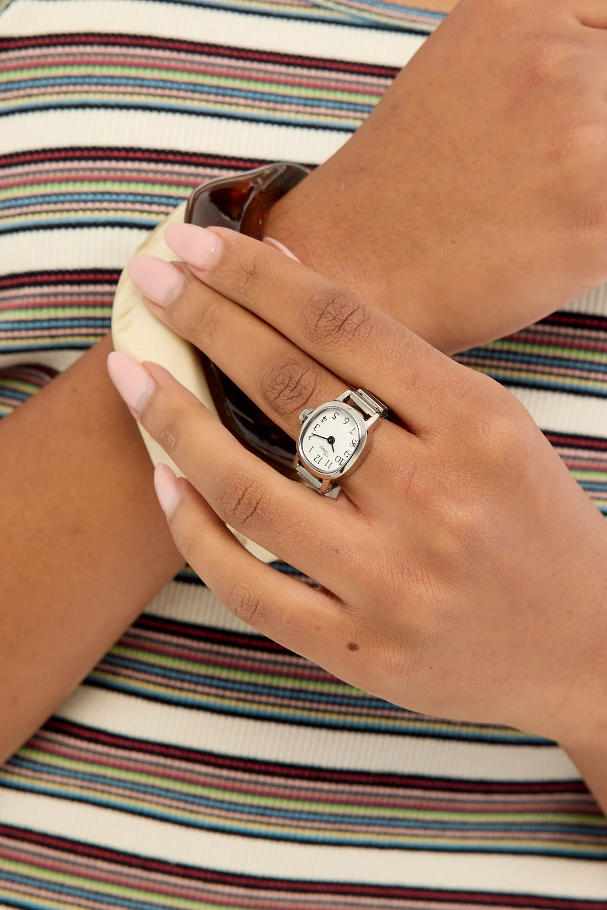 Timex Originals CAVATINA MINI 16MM GLD RING Gold - Image 3