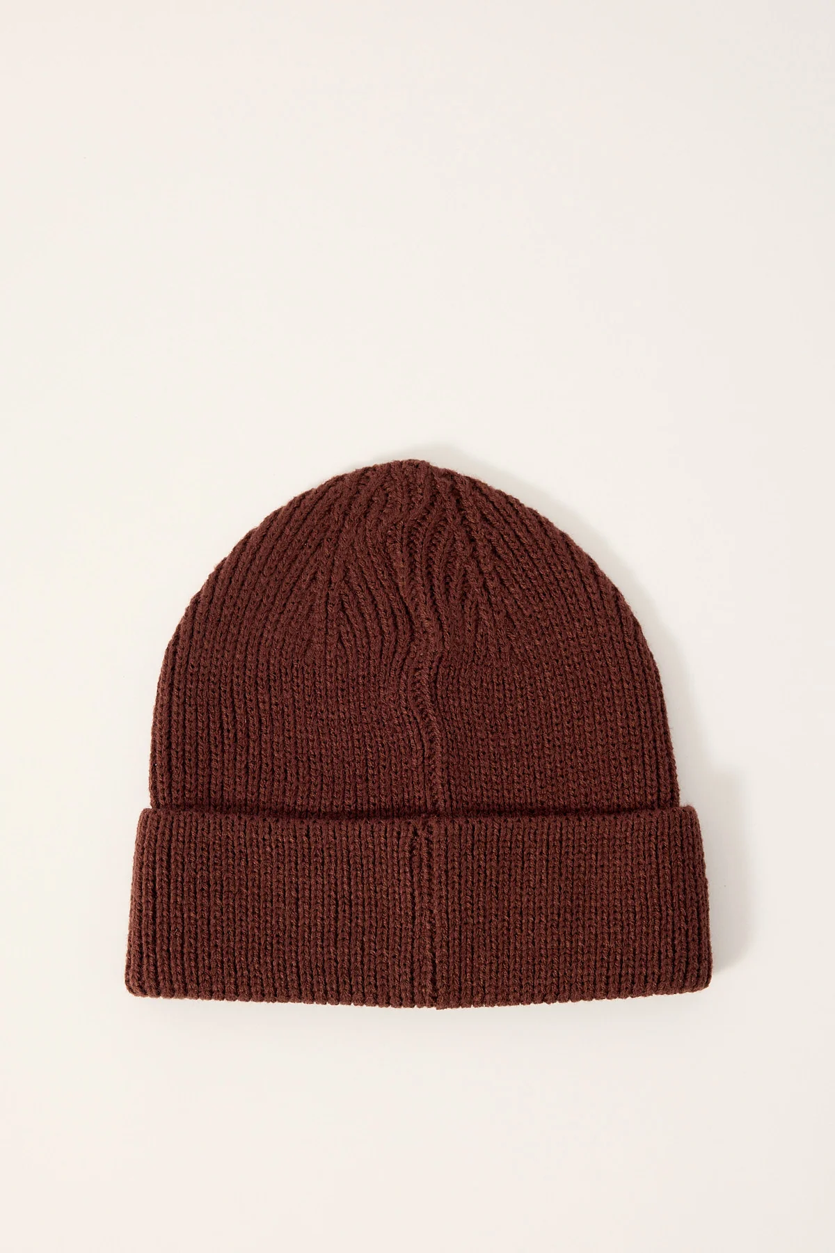 Von Dutch Originals Cuff Beanie Chocolate - Image 3