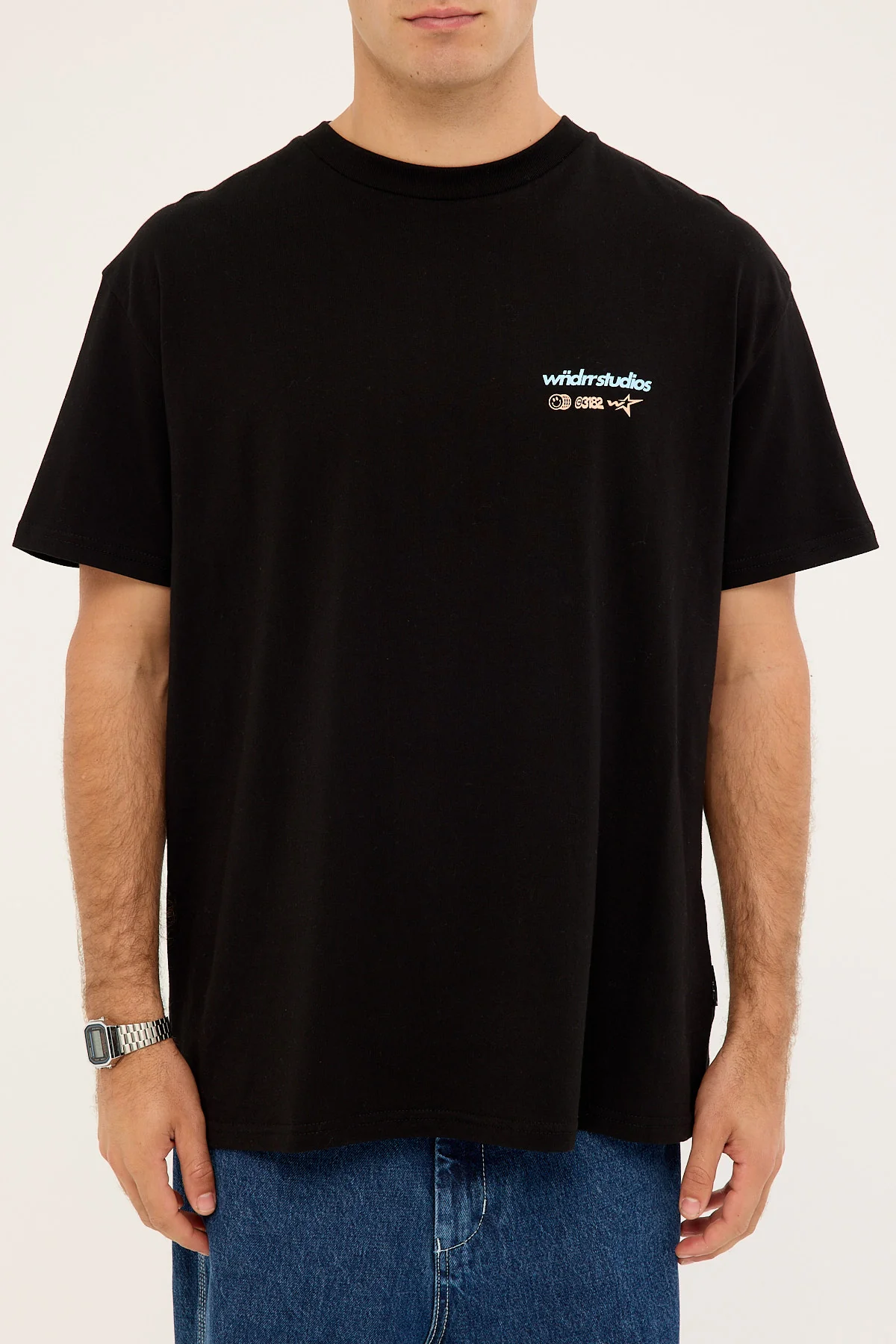 Wndrr Oversteer Box Fit Tee Black - Image 6