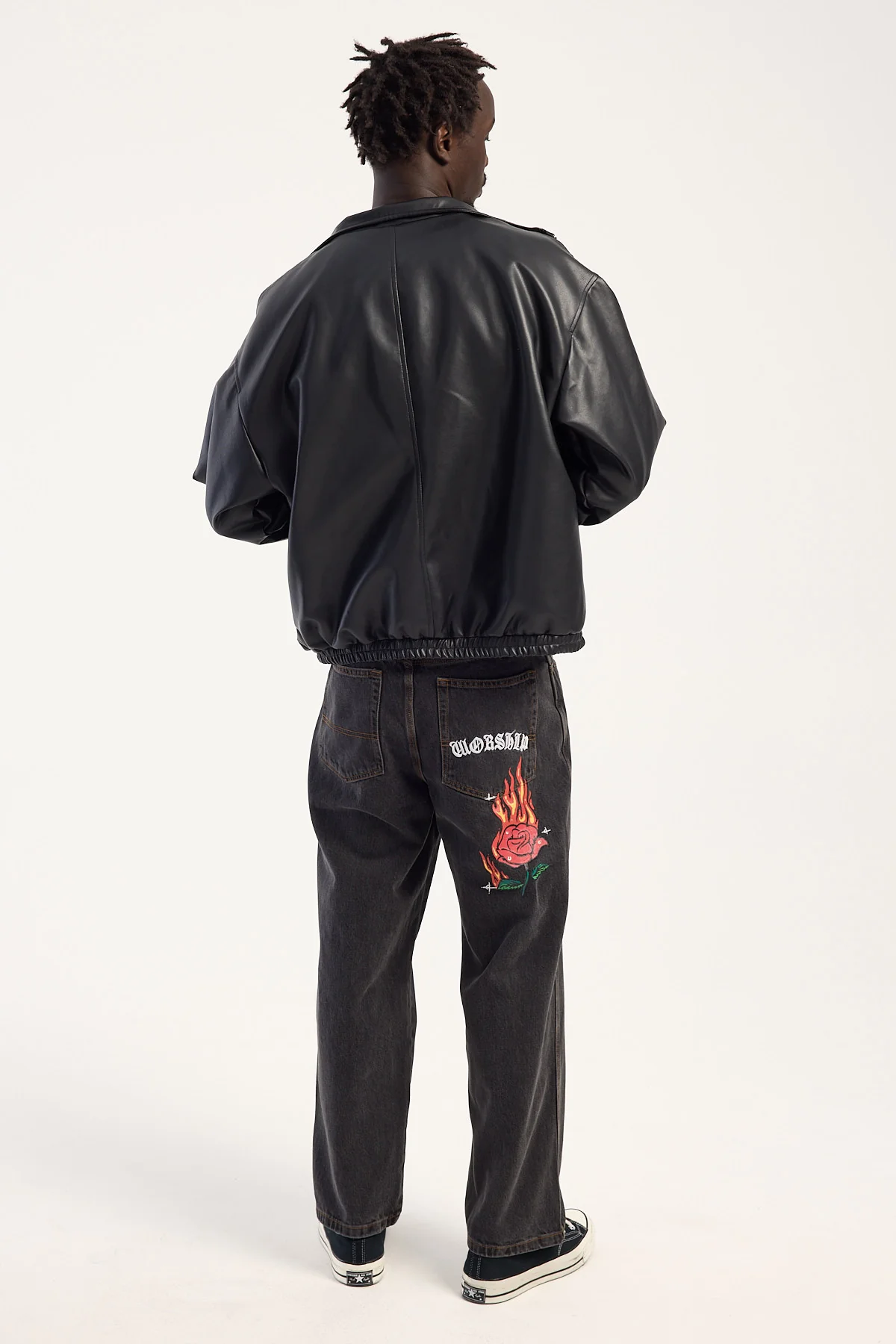 Worship Anderson Big Lounger Jean Used Black - Image 5