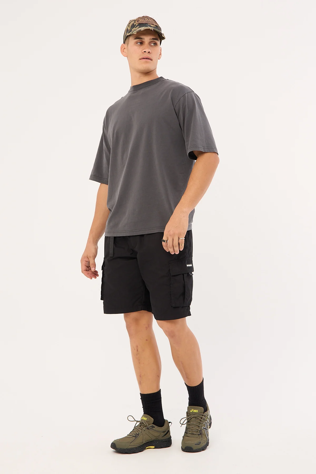 Worship Echo Cargo Short Black - Image 3
