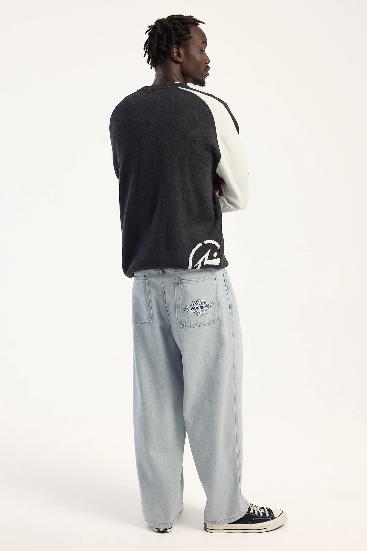 Worship This Is It Big Dawg Baggy Jean Finish Blue - Image 5
