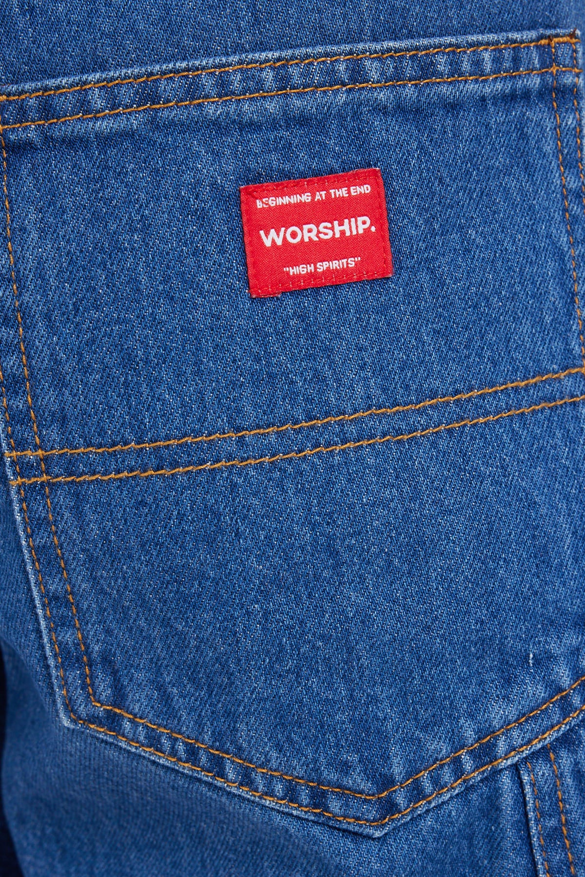 Worship Worship Carpenter Short Electric Blue - Image 4