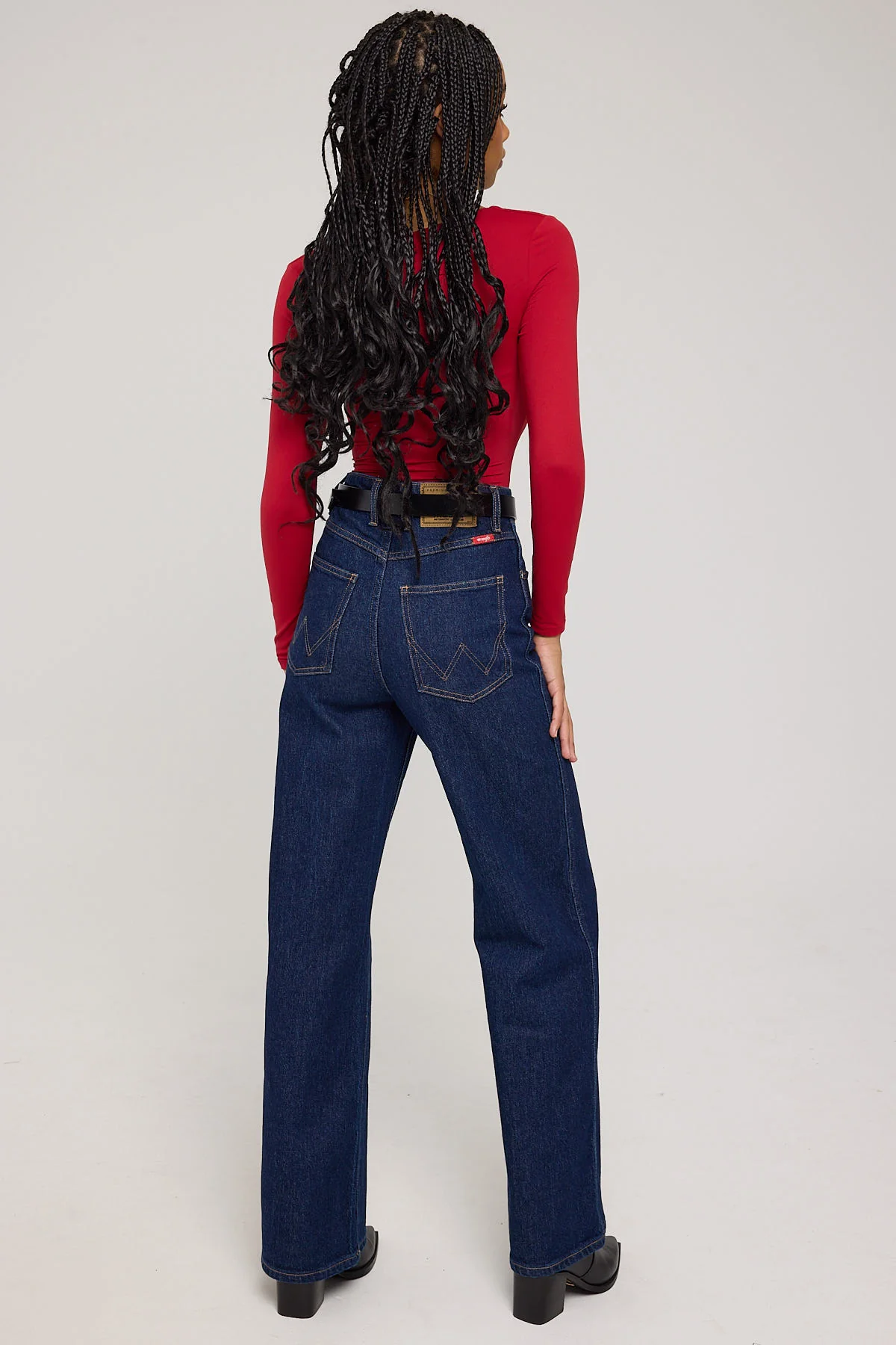 Wrangler Hi Bells Jean Inkspot - Image 3