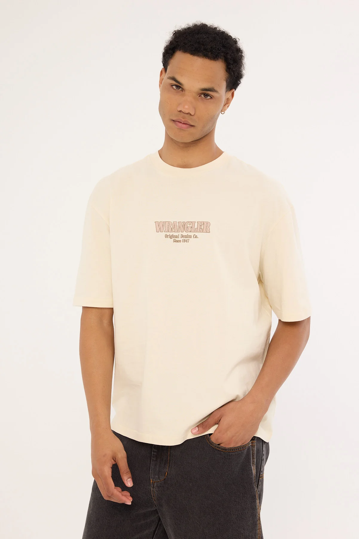 Wrangler Regulator Slacker Tee Ecru