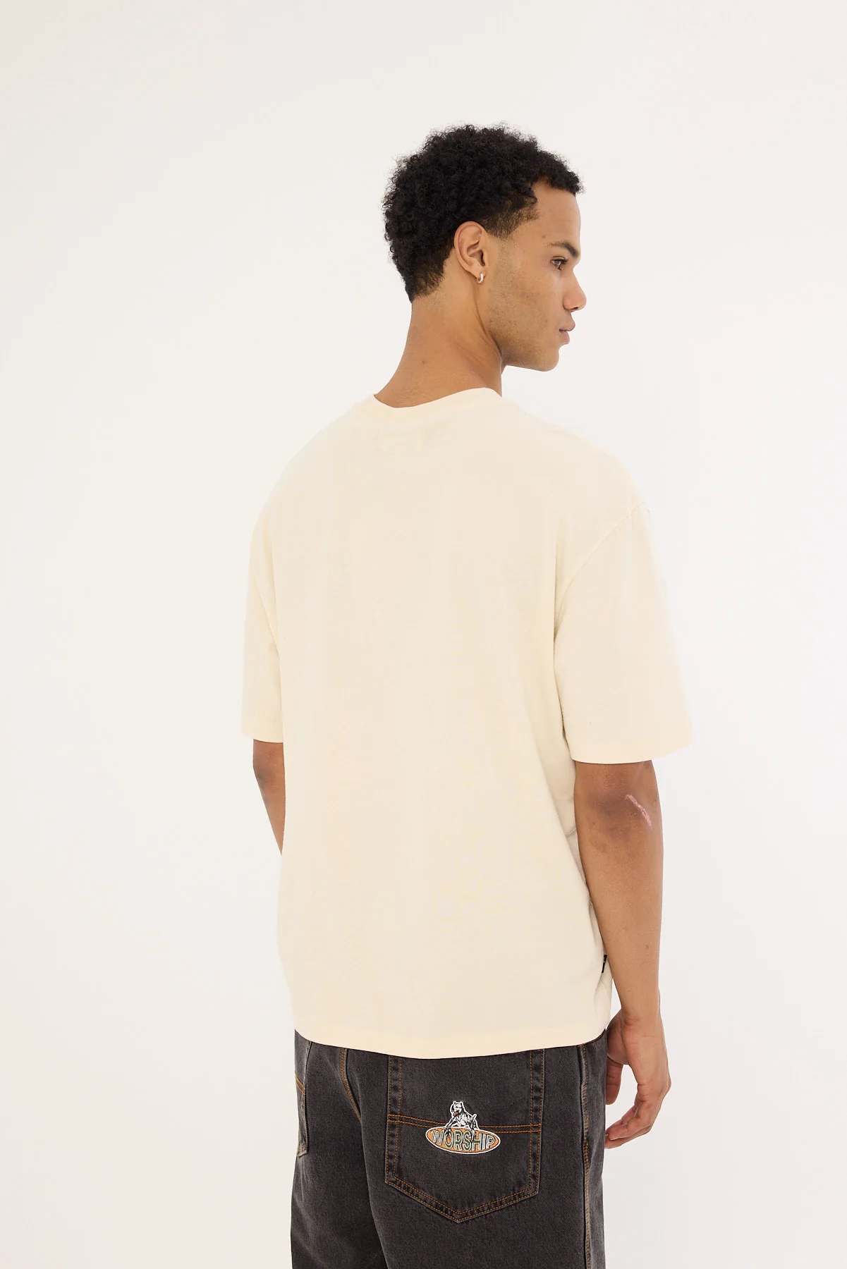 Wrangler Regulator Slacker Tee Ecru - Image 7