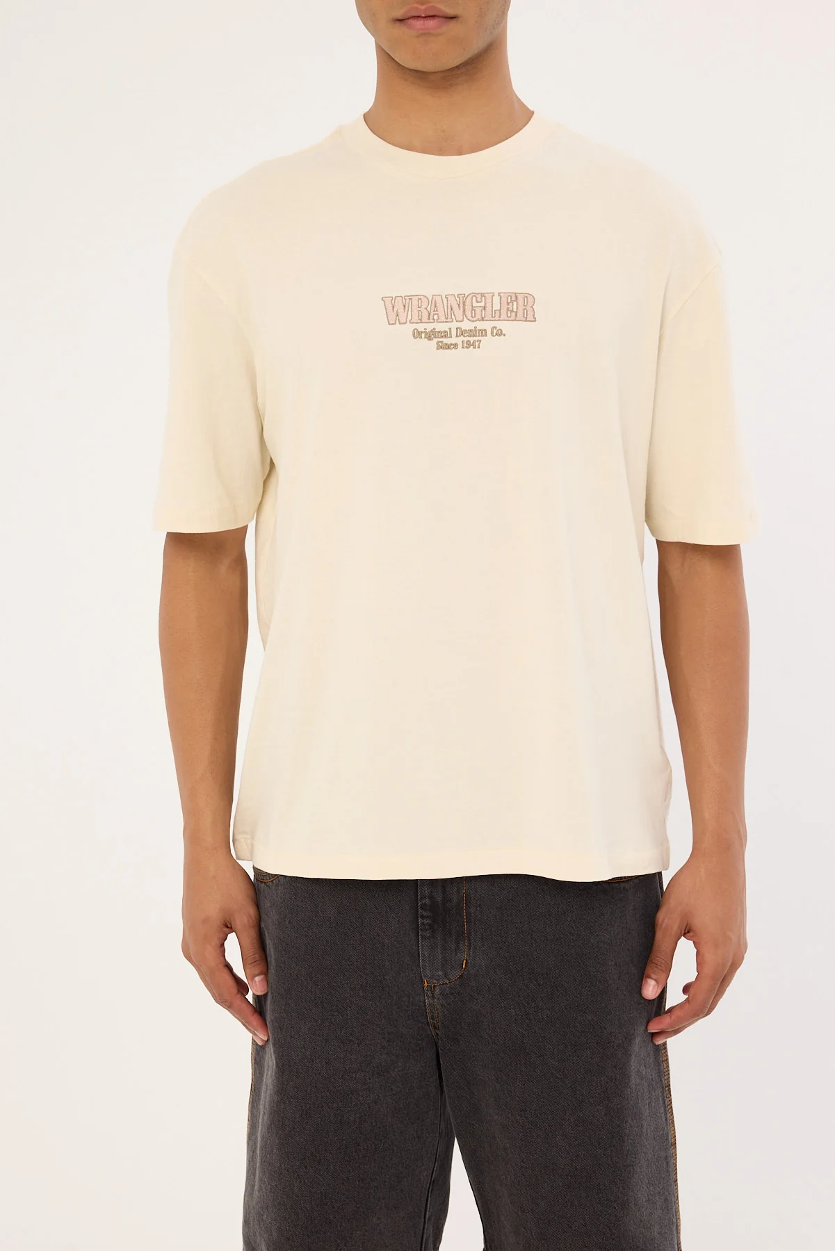 Wrangler Regulator Slacker Tee Ecru - Image 8