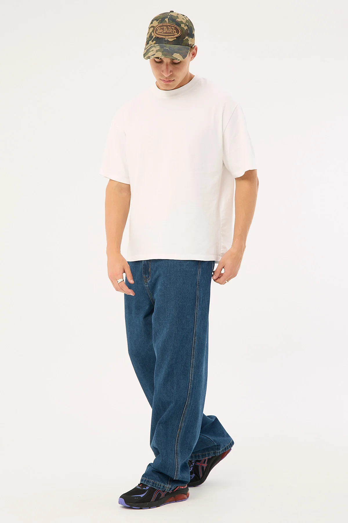 Xlarge Baggy Bull Denim 91 Pant Blue - Image 3