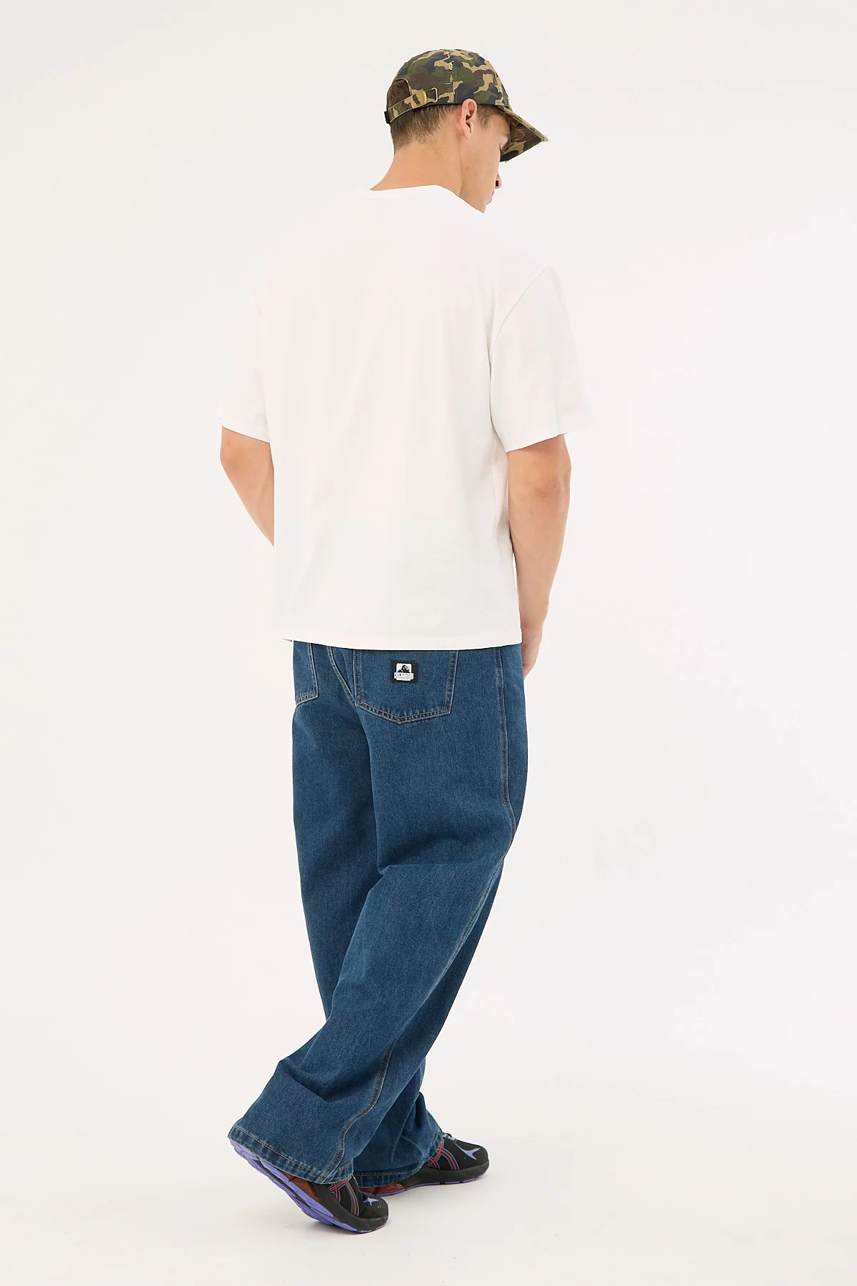 Xlarge Baggy Bull Denim 91 Pant Blue - Image 4