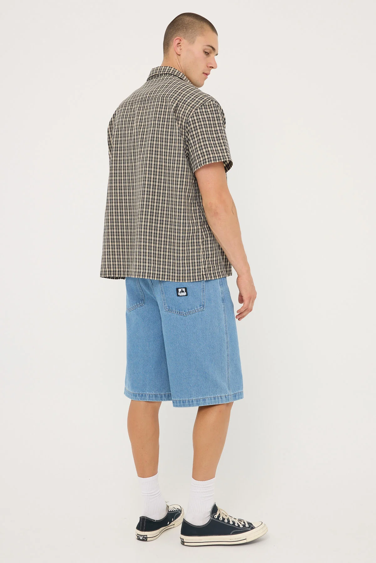 Xlarge Baggy Bull Denim 91 Short Blue - Image 5