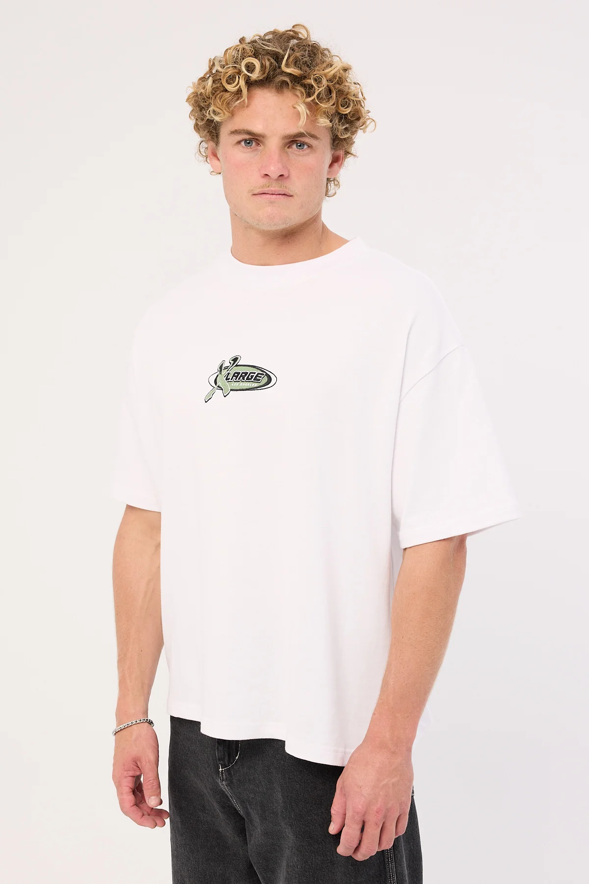 Xlarge Big X Boxy Tee Solid White - Image 4