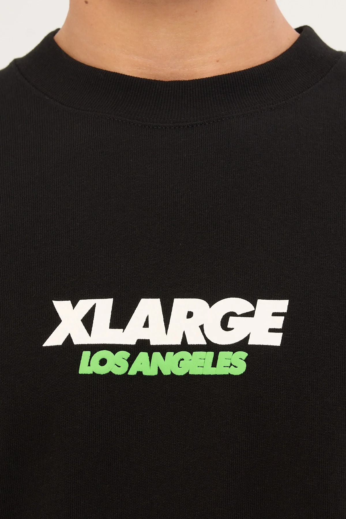 Xlarge Flowers Gorilla Fit SS Tee Solid Black - Image 7