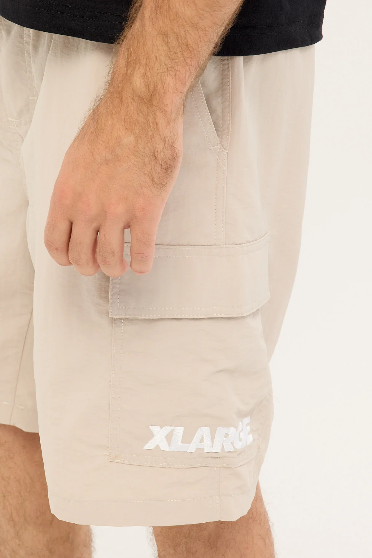 Xlarge Nylon Cargo Short Dove - Image 4