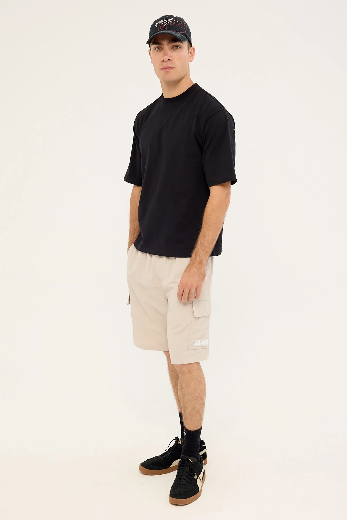 Xlarge Nylon Cargo Short Dove - Image 5